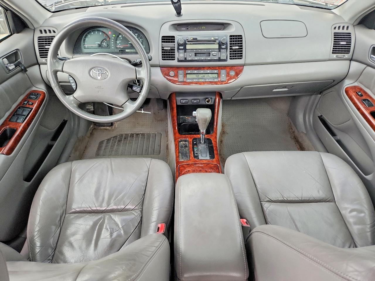 2002 Toyota Camry Xle V6 Gray vin: 4T1BF32K62U506978