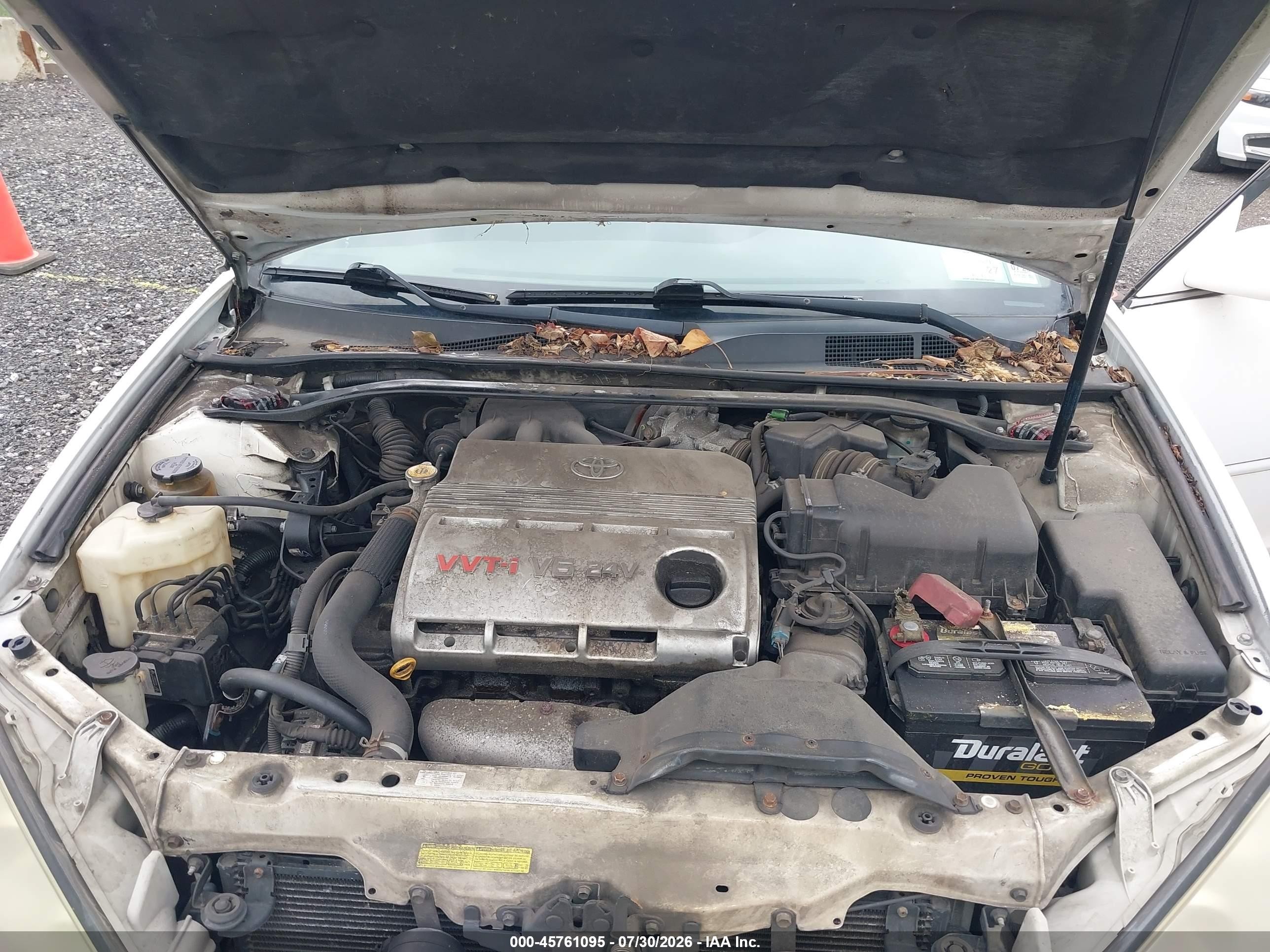 2005 Toyota Camry Le/xle/se Белый vin: 4T1BF32K65U087129
