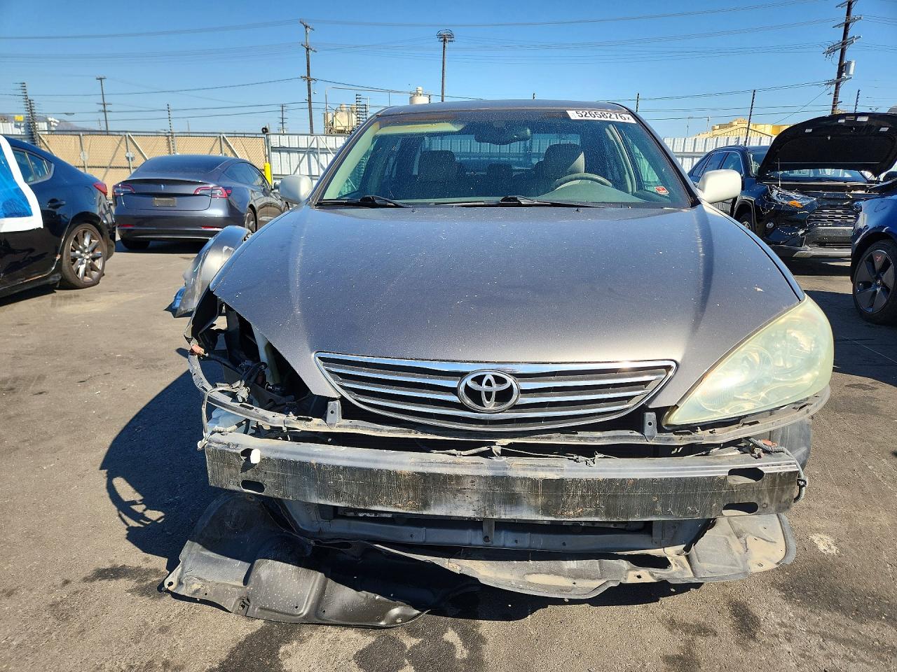 2005 Toyota Camry Xle V6 Silver vin: 4T1BF32K65U594449