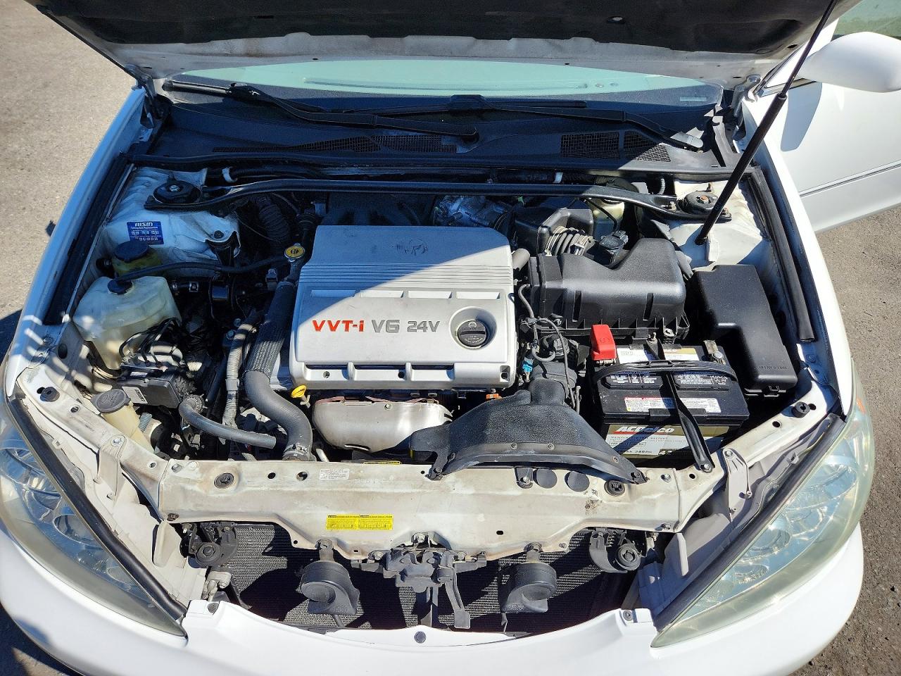 2005 Toyota Camry Xle V6 White vin: 4T1BF32K65U612660