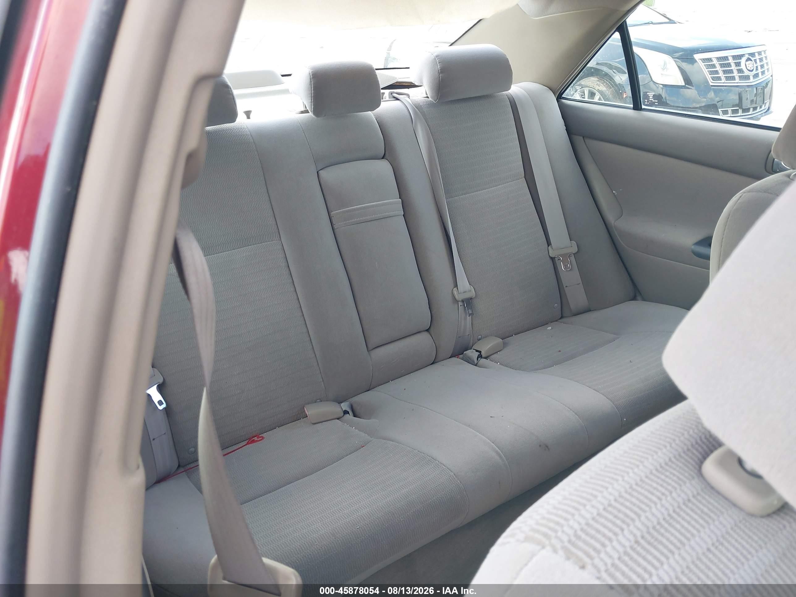 2006 Toyota Camry Le V6 Красный vin: 4T1BF32K66U117425