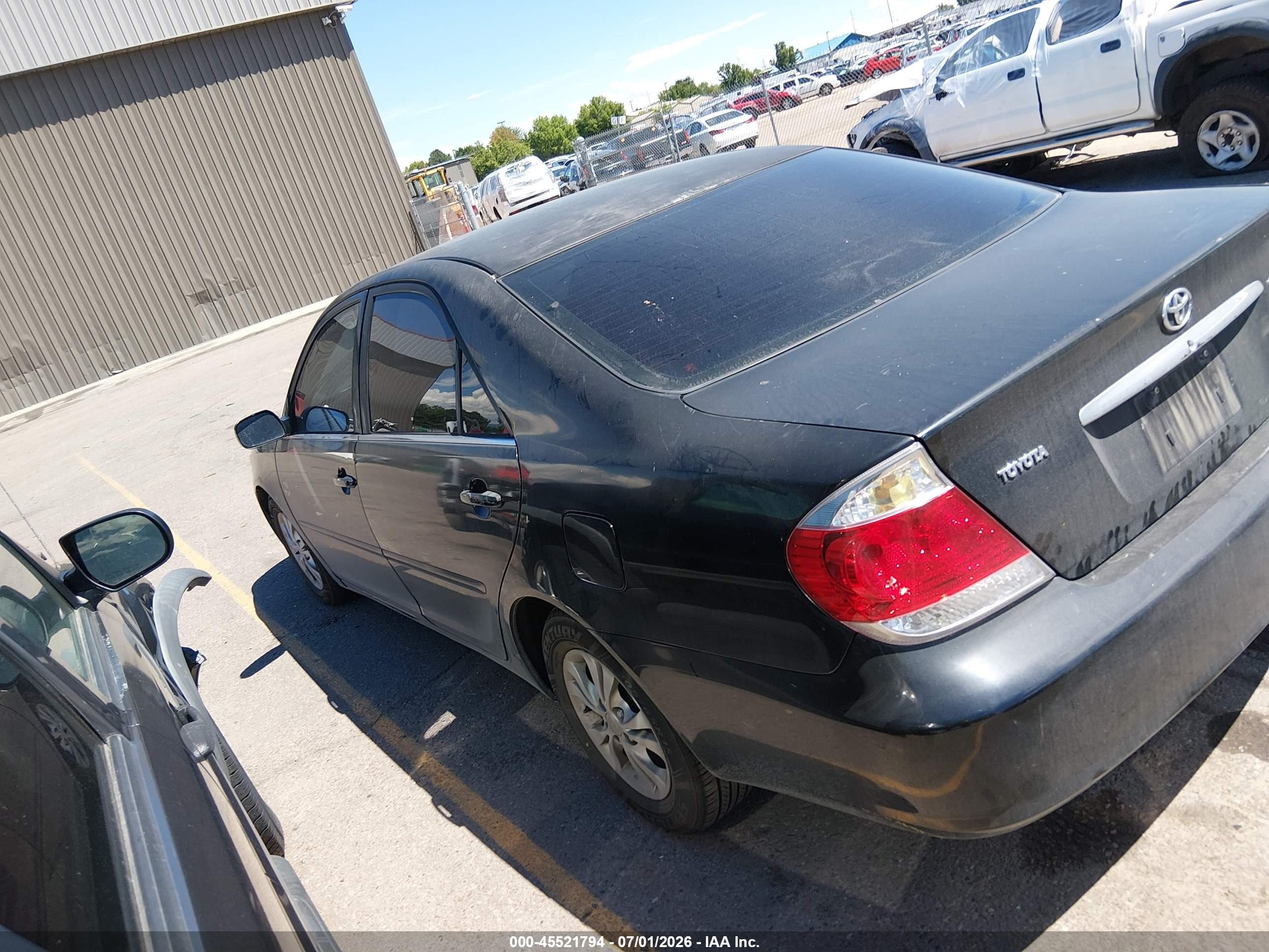 2006 Toyota Camry Le V6 Черный vin: 4T1BF32K66U621599