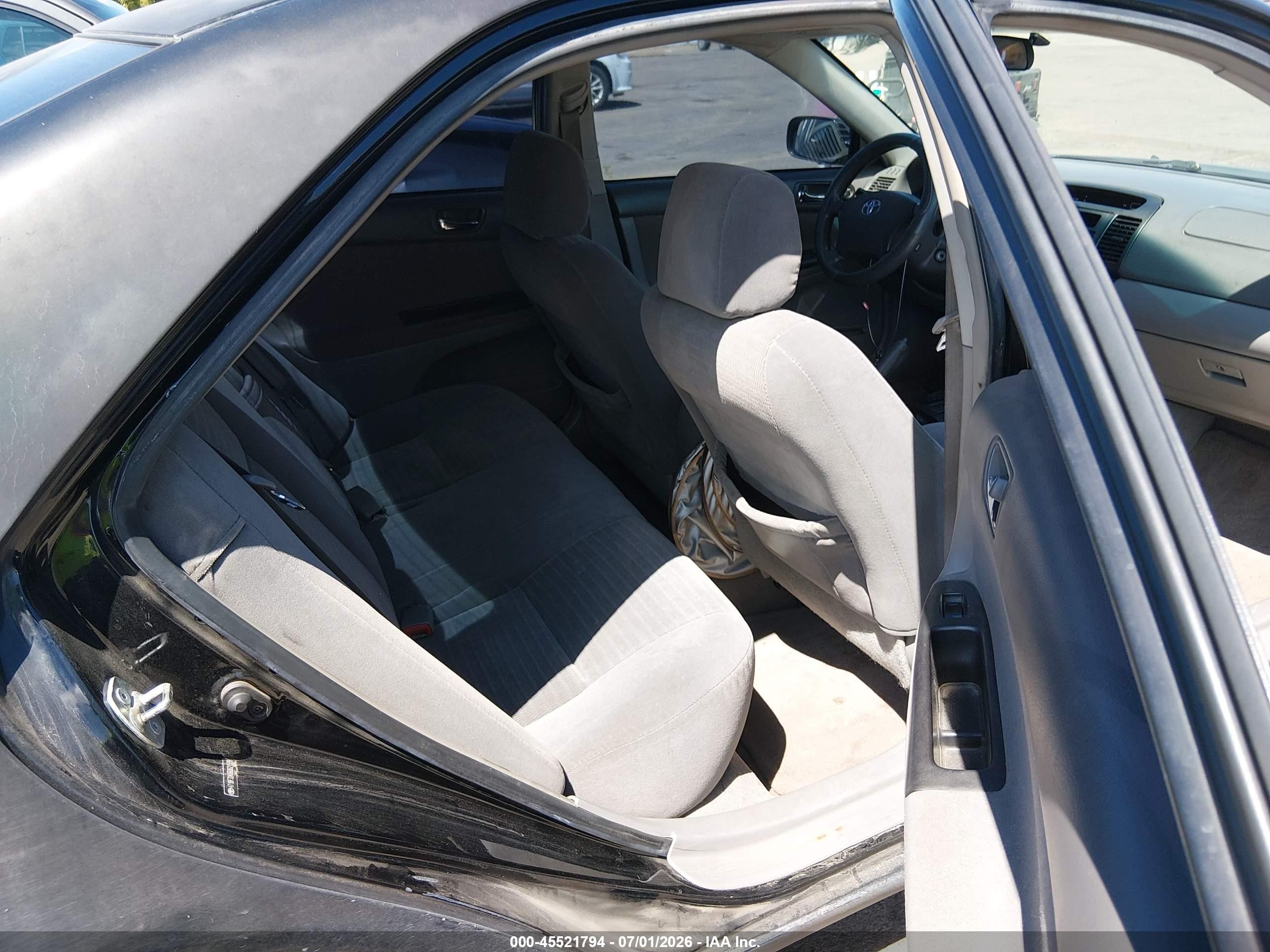 2006 Toyota Camry Le V6 Черный vin: 4T1BF32K66U621599