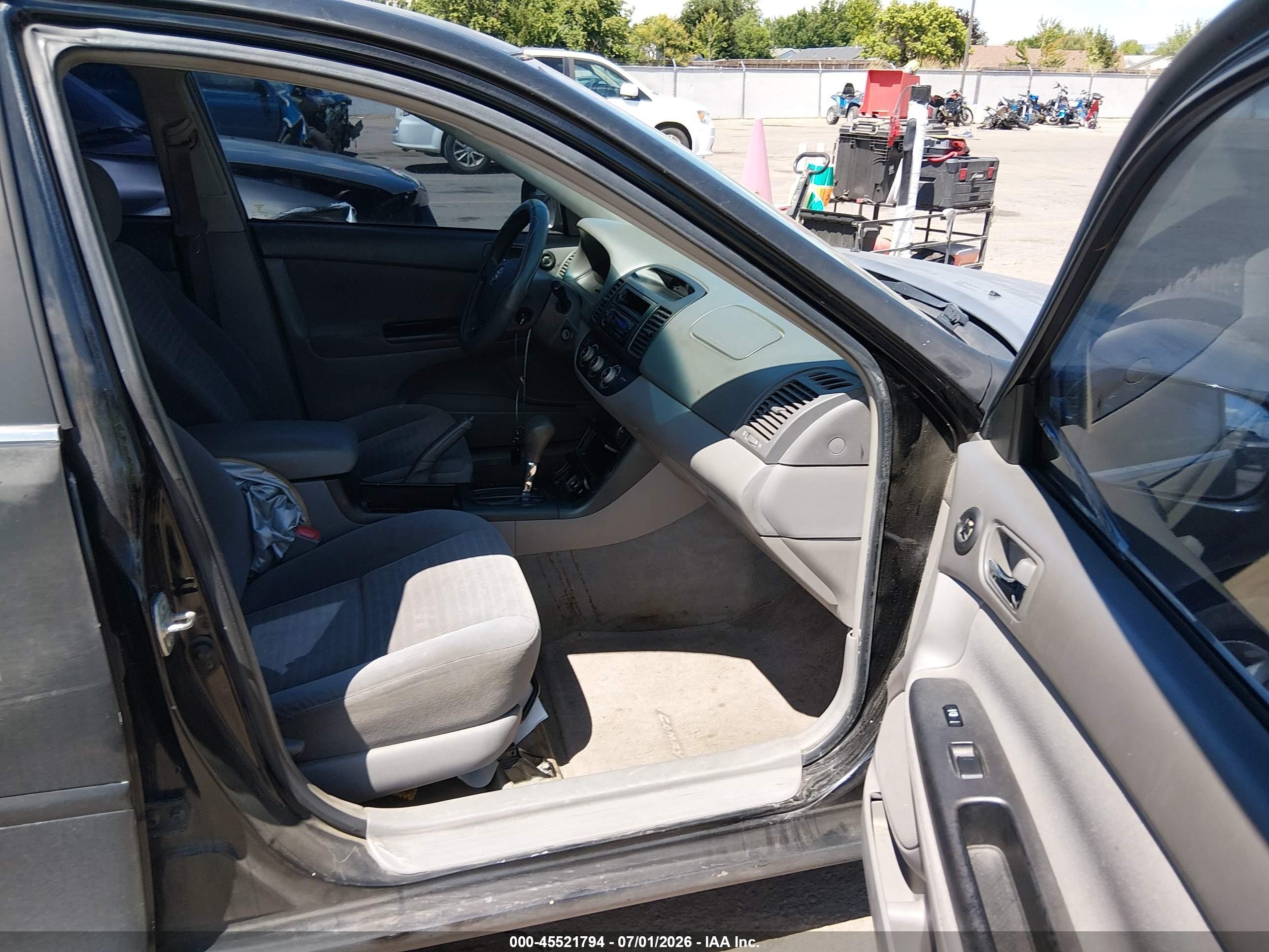 2006 Toyota Camry Le V6 Черный vin: 4T1BF32K66U621599