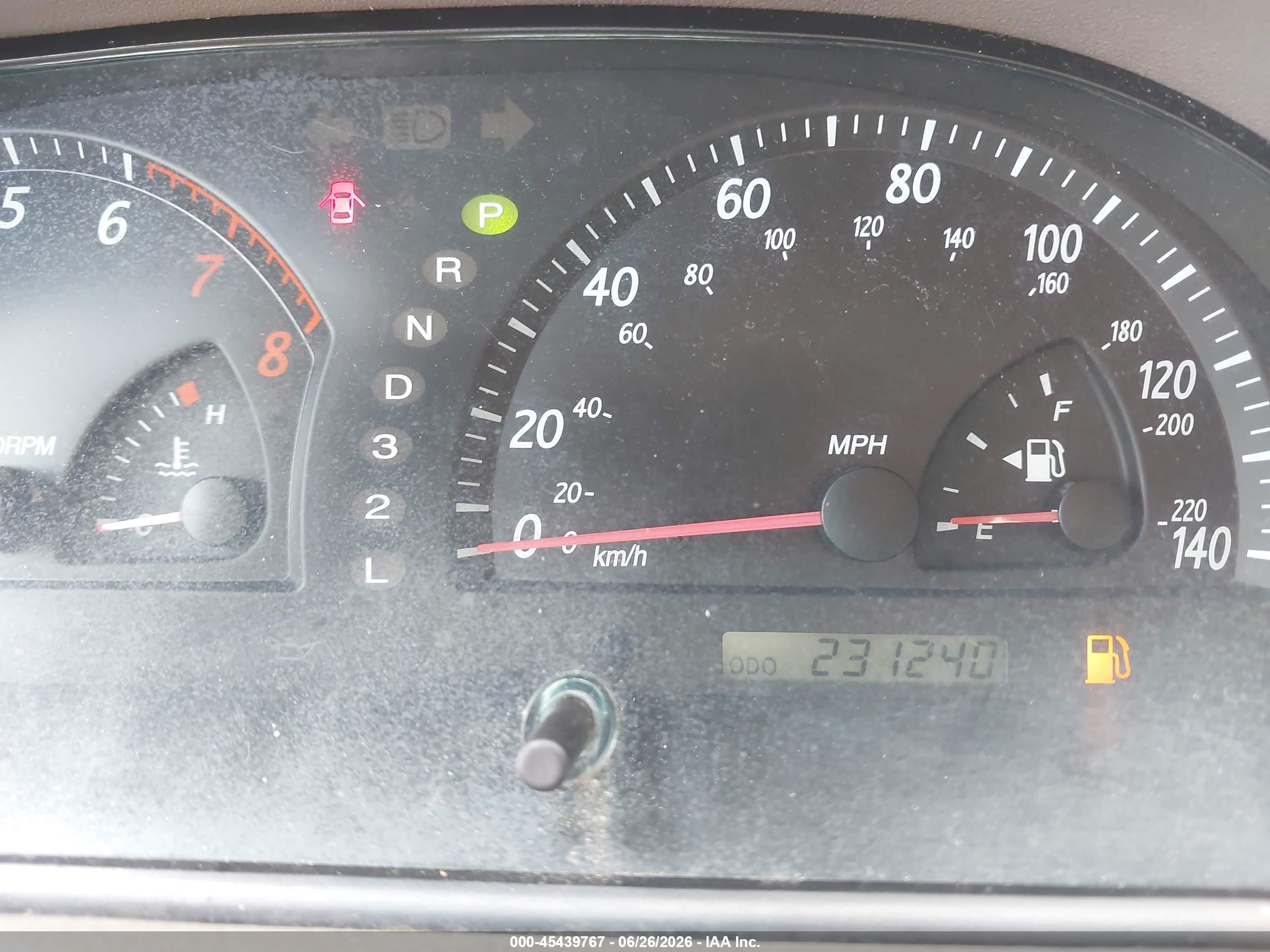 2003 Toyota Camry Le V6 Beige vin: 4T1BF32K73U556662