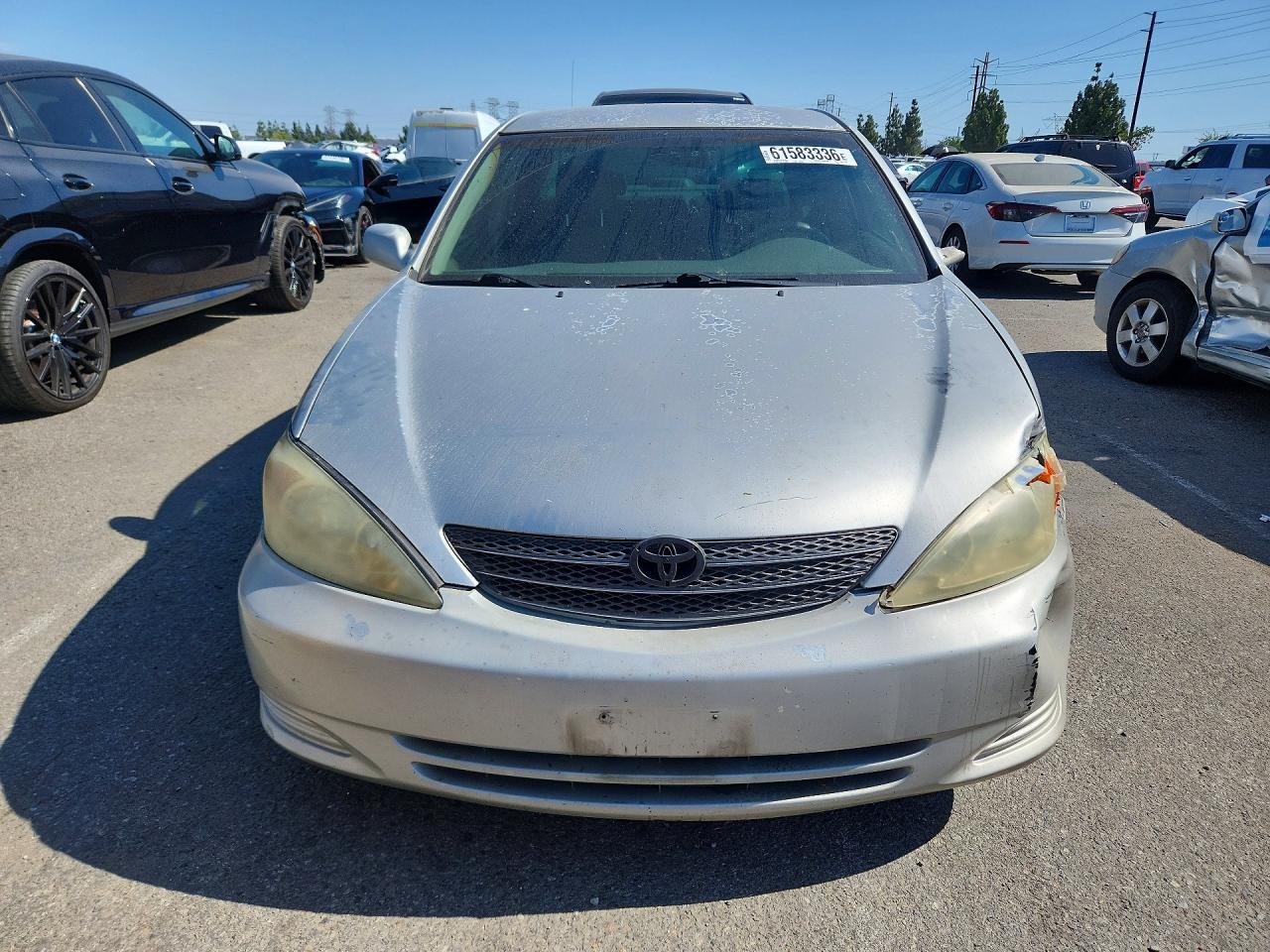 2004 Toyota Camry Le V6 Серебряный vin: 4T1BF32K74U573382
