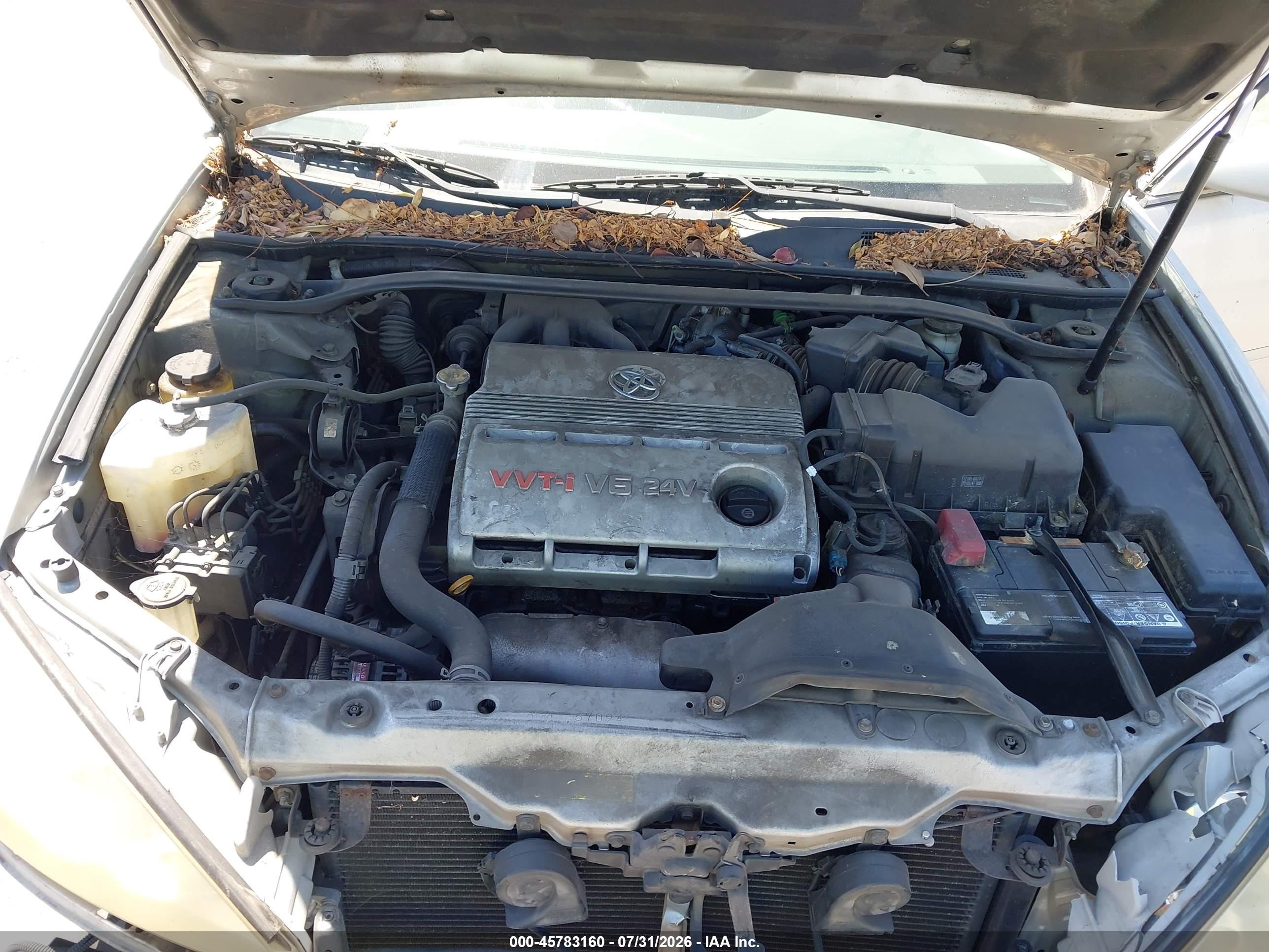 2005 Toyota Camry Le V6 Silver vin: 4T1BF32K75U106240