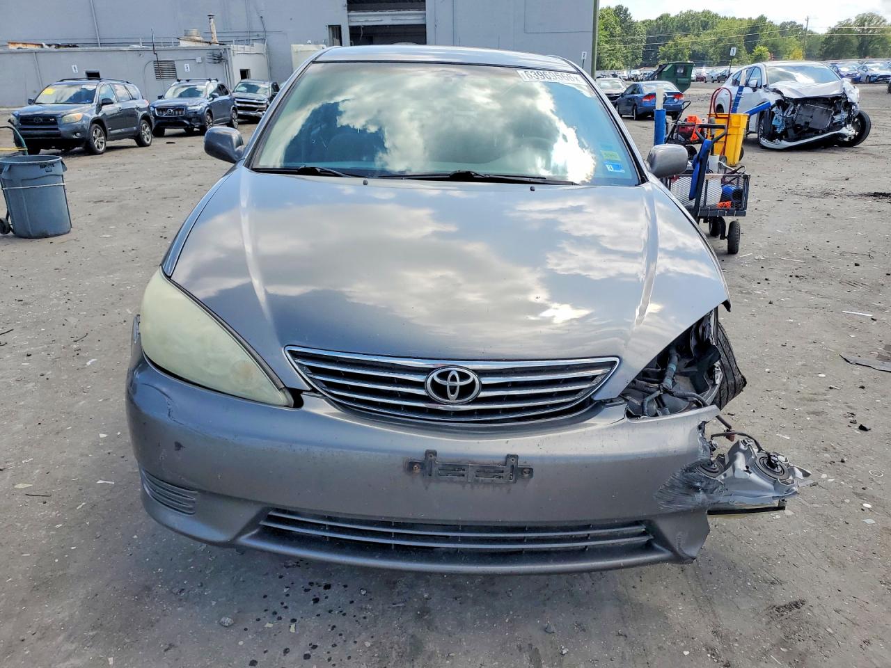 2005 Toyota Camry Le V6 Gray vin: 4T1BF32K75U618029