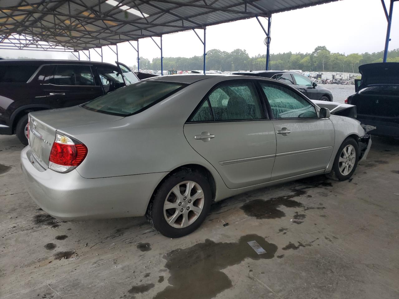 2006 Toyota Camry Xle V6 Silver vin: 4T1BF32K76U112900