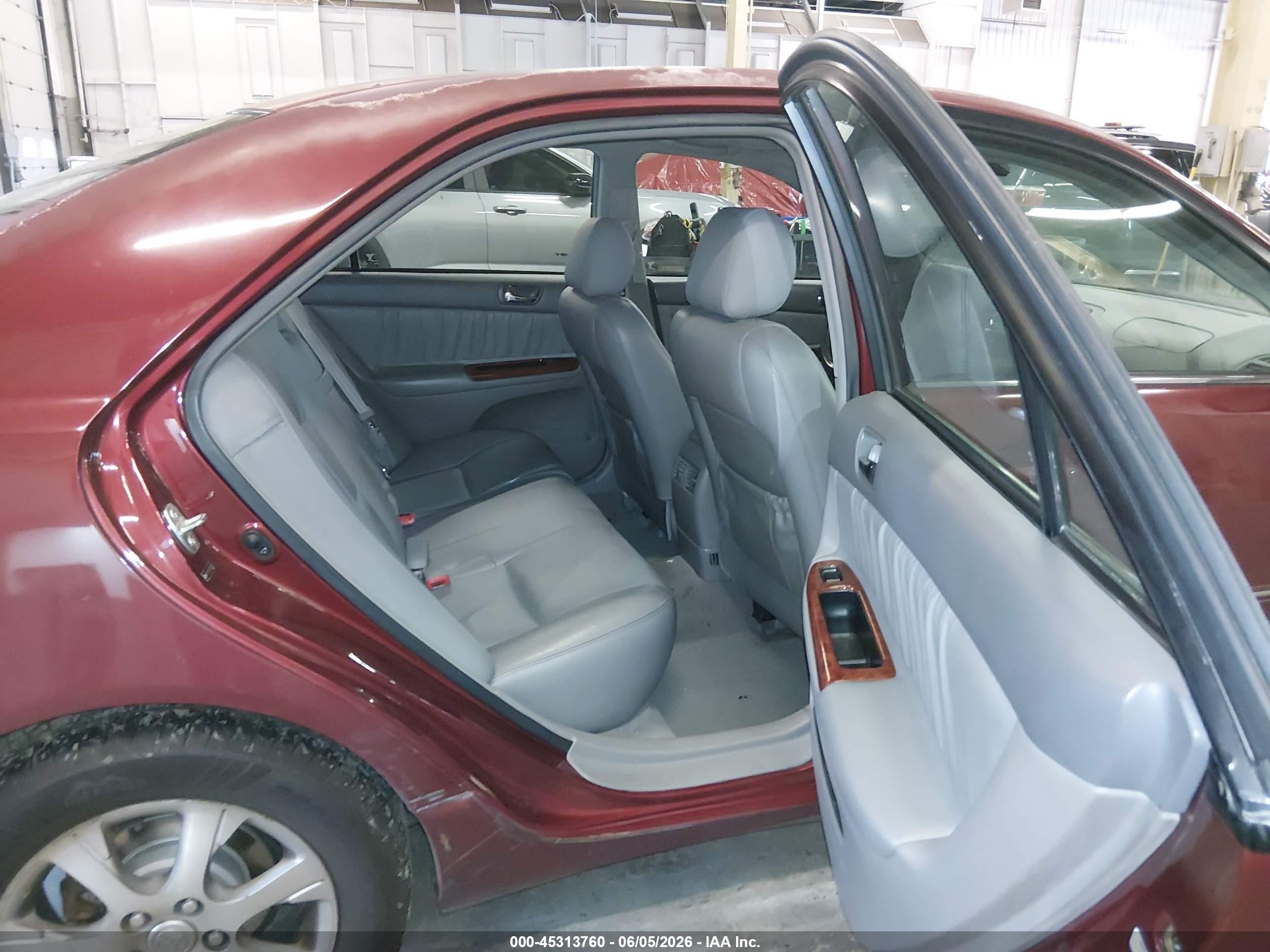 2006 Toyota Camry Xle V6 Burgundy vin: 4T1BF32K76U113447