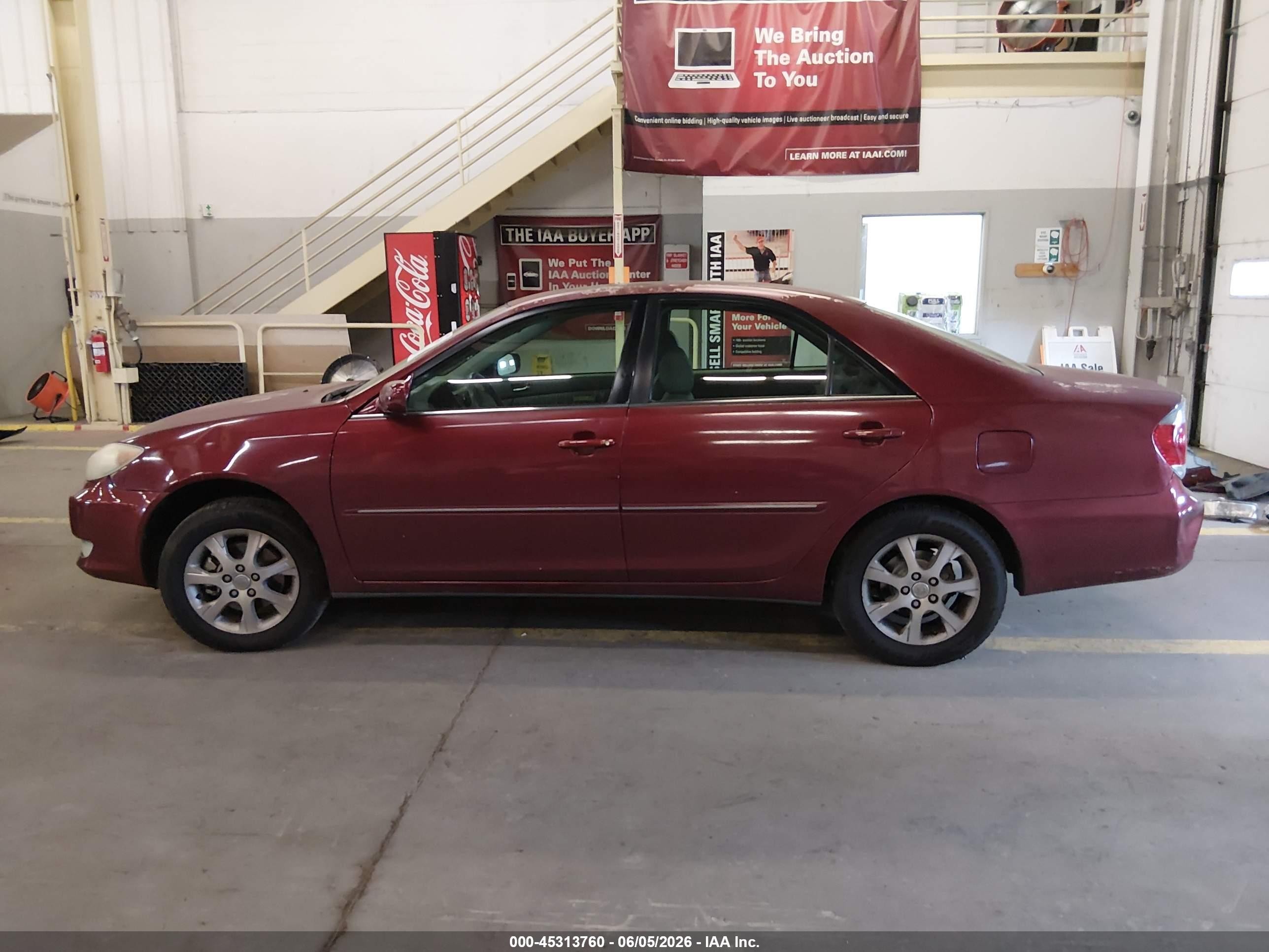 2006 Toyota Camry Xle V6 Burgundy vin: 4T1BF32K76U113447