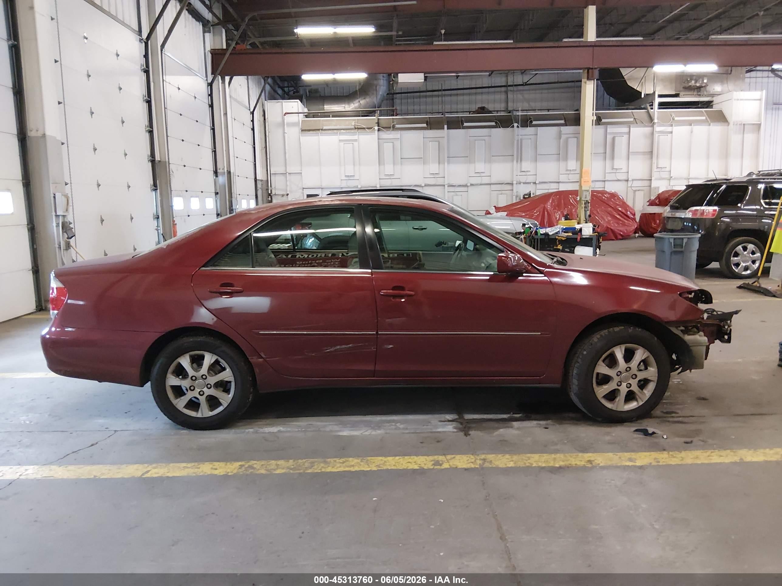 2006 Toyota Camry Xle V6 Burgundy vin: 4T1BF32K76U113447