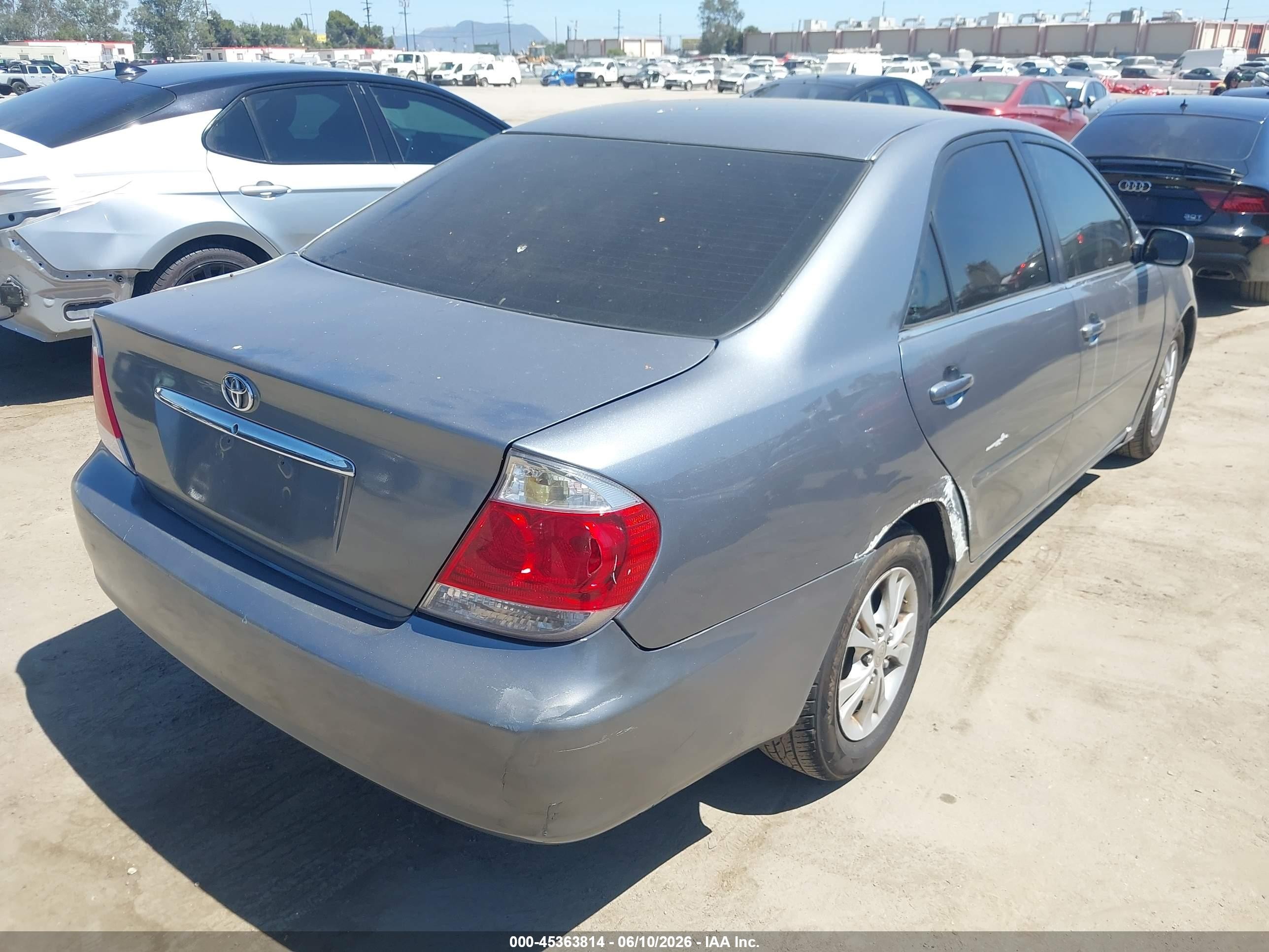 2006 Toyota Camry Le V6 Серый vin: 4T1BF32K76U623278