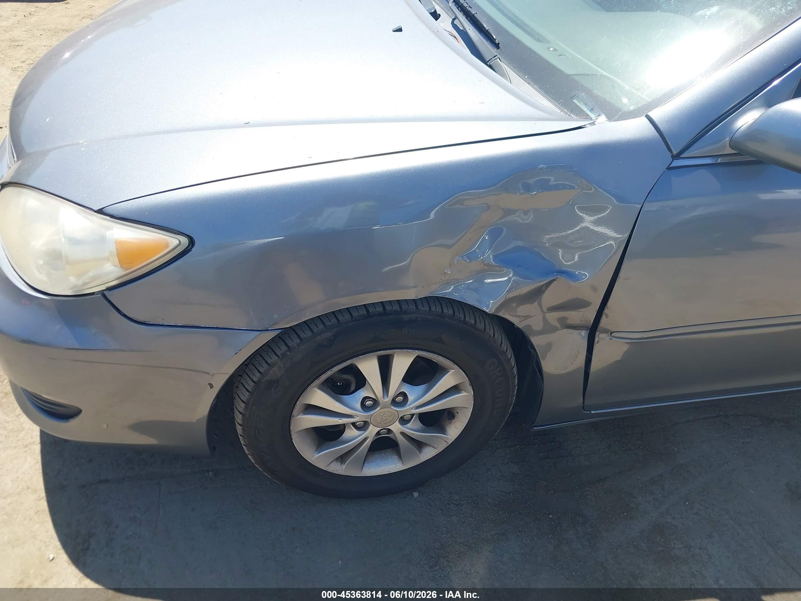 2006 Toyota Camry Le V6 Серый vin: 4T1BF32K76U623278