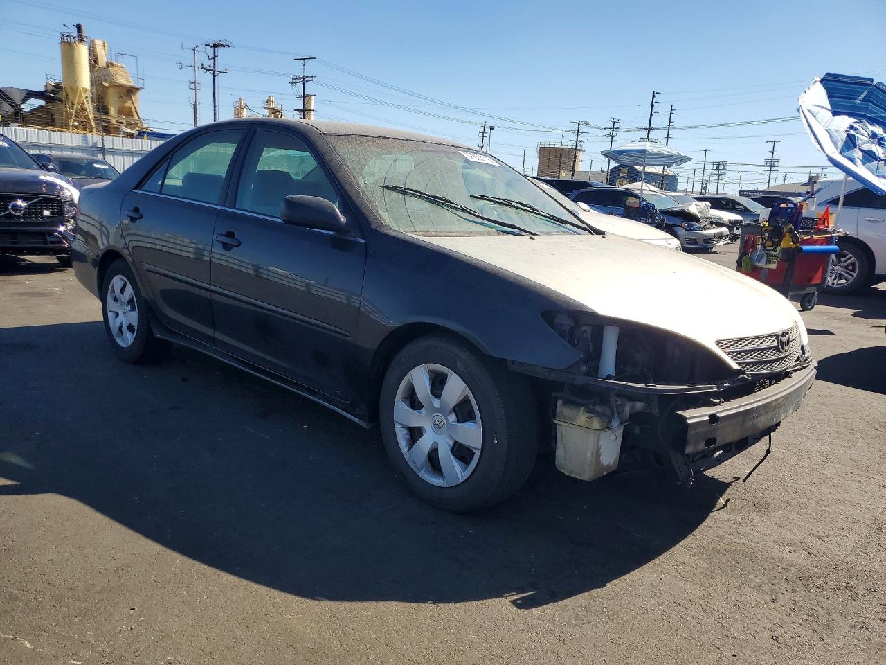 2003 Toyota Camry Le V6 Black vin: 4T1BF32K83U039712