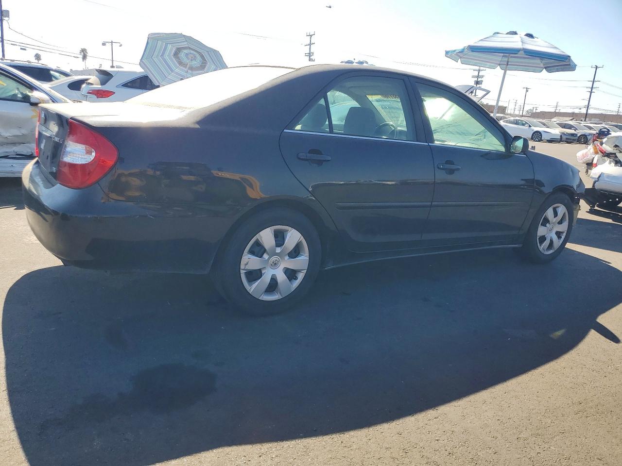 2003 Toyota Camry Le V6 Black vin: 4T1BF32K83U039712