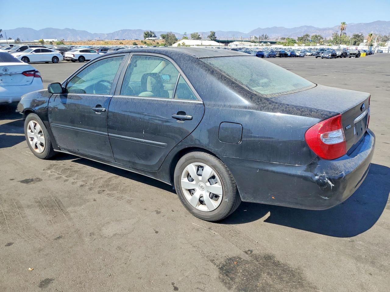 2003 Toyota Camry Le V6 Black vin: 4T1BF32K83U039712