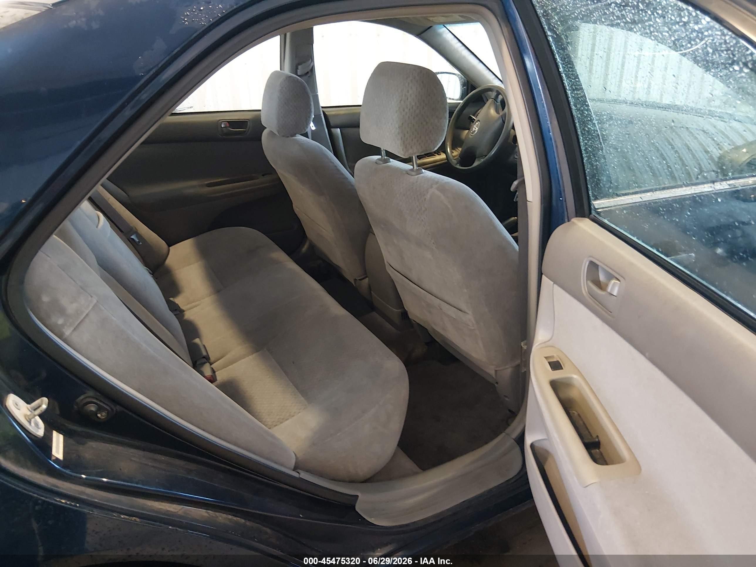 2003 Toyota Camry Le V6 Blue vin: 4T1BF32K83U043663