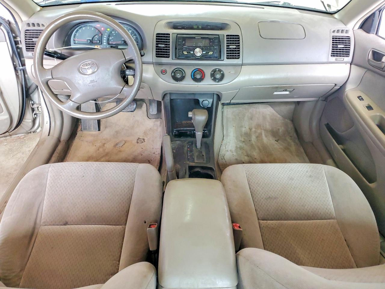 2003 Toyota Camry Le V6 Gold vin: 4T1BF32K83U044845