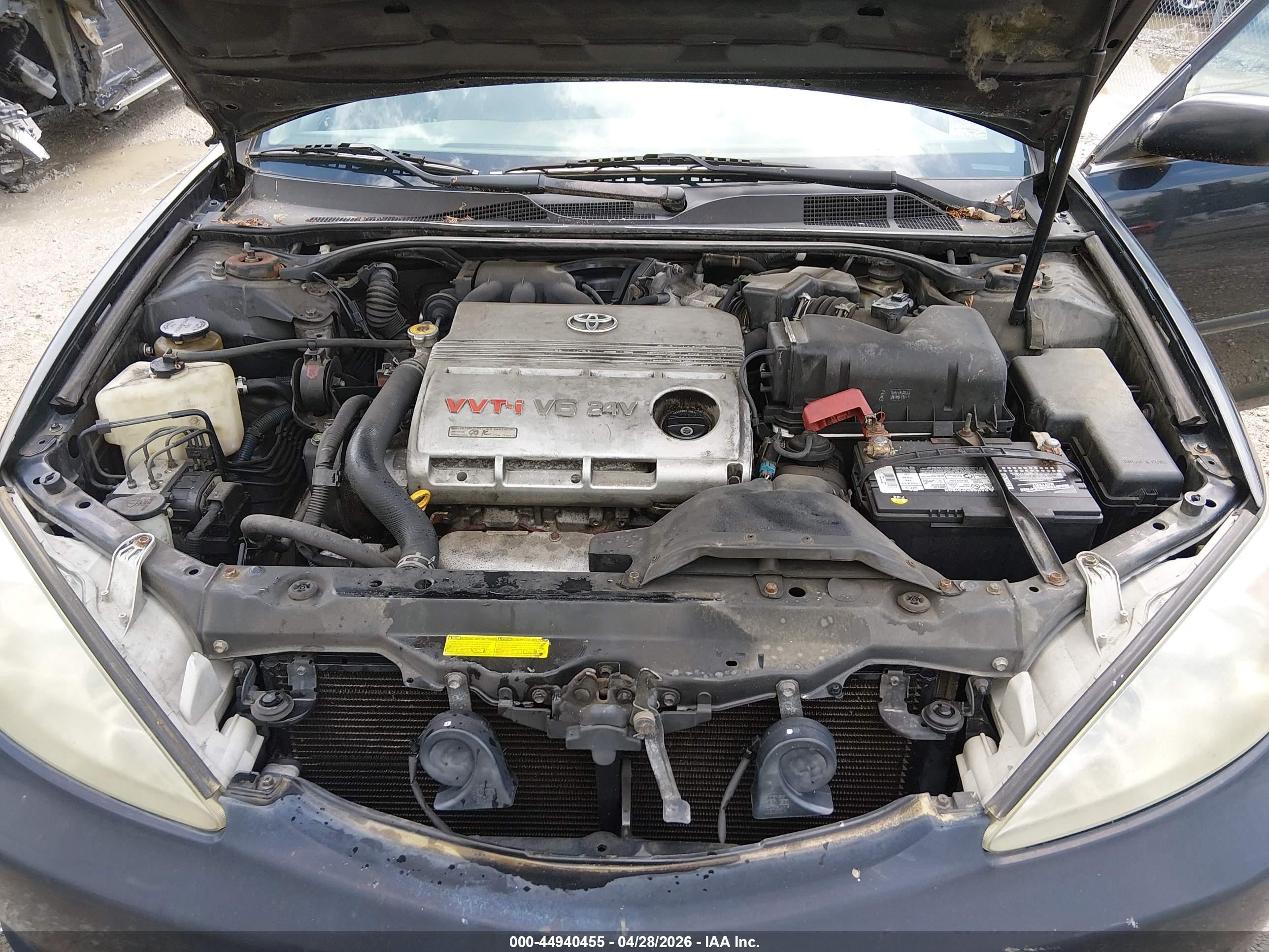 2003 Toyota Camry Le V6 Black vin: 4T1BF32K83U056154