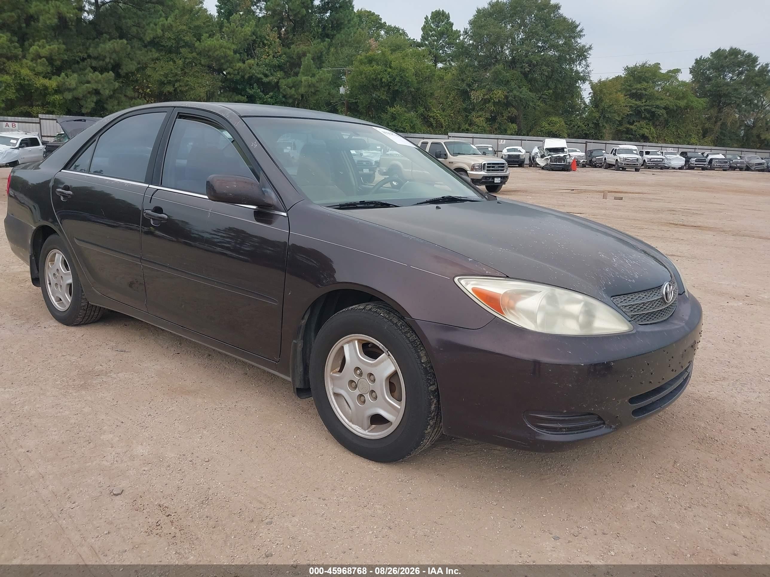 2003 Toyota Camry Le/xle/se Purple vin: 4T1BF32K83U549137