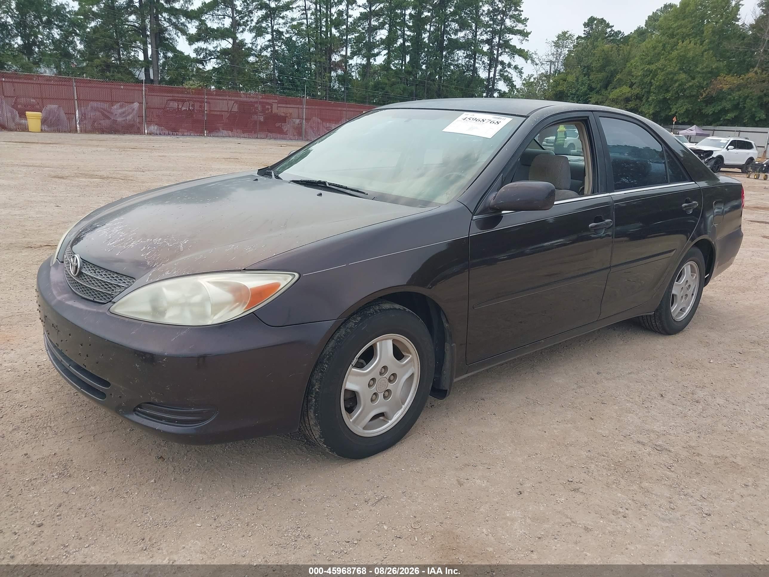 2003 Toyota Camry Le/xle/se Purple vin: 4T1BF32K83U549137