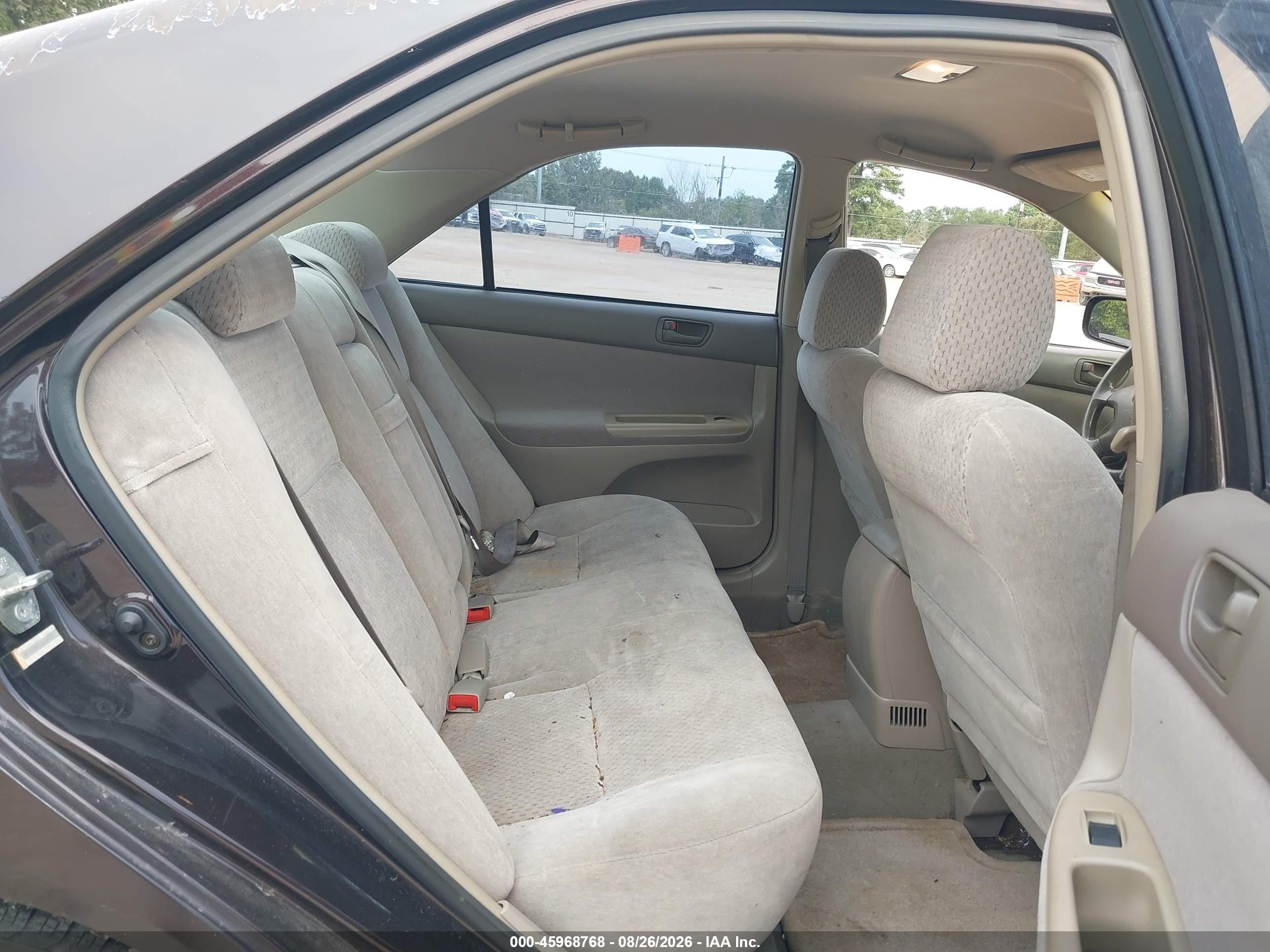 2003 Toyota Camry Le/xle/se Purple vin: 4T1BF32K83U549137