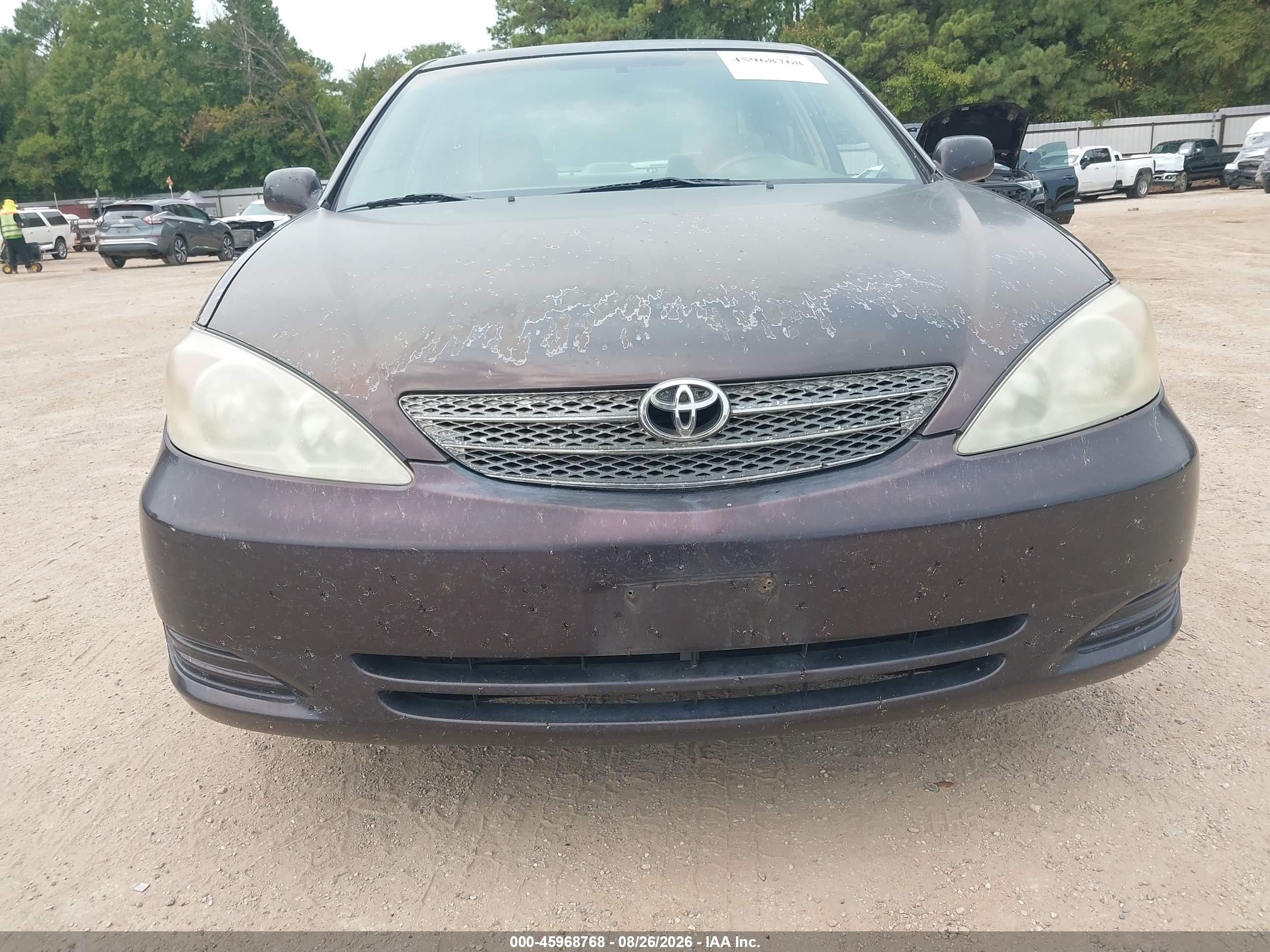 2003 Toyota Camry Le/xle/se Purple vin: 4T1BF32K83U549137