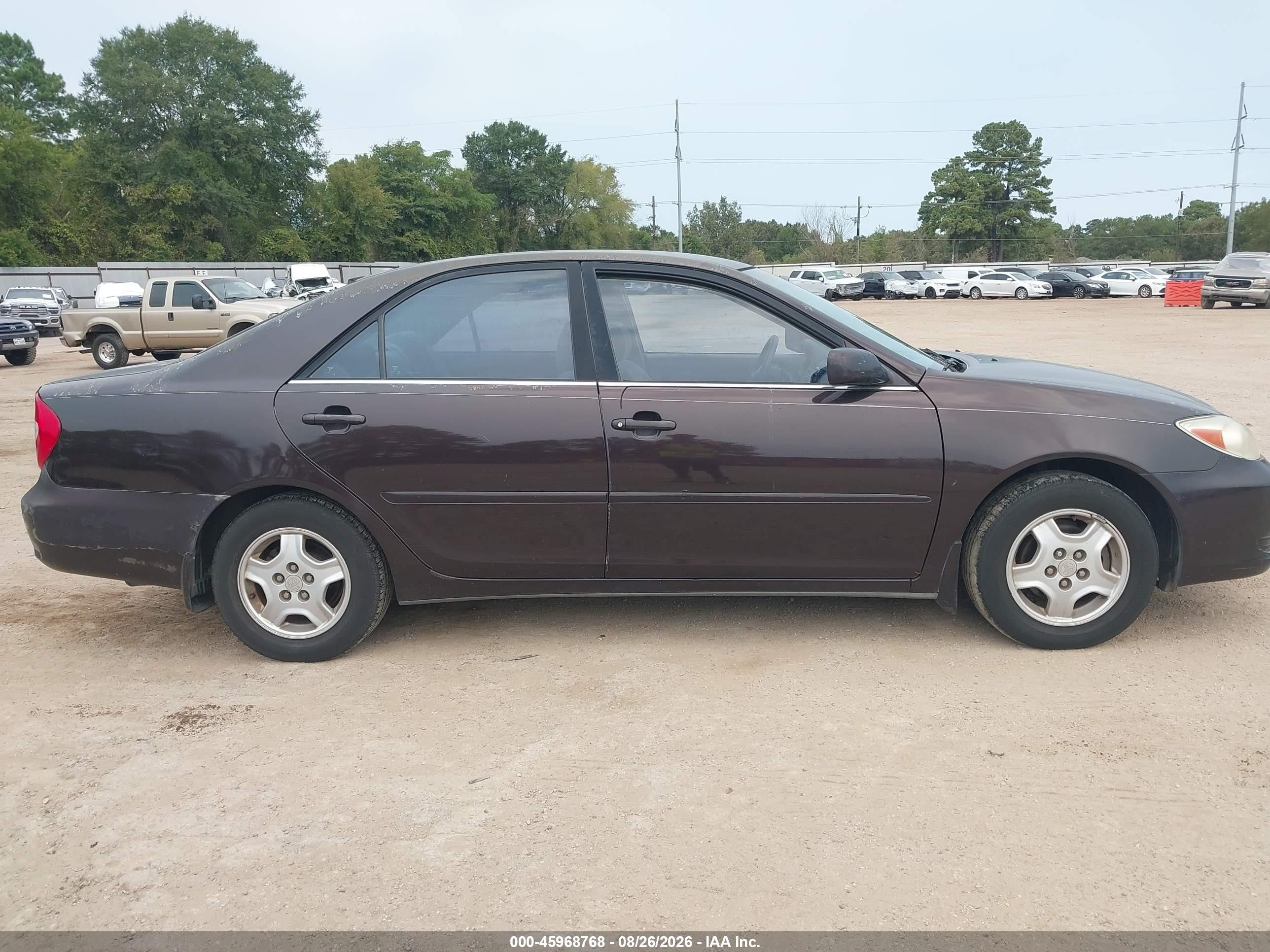 2003 Toyota Camry Le/xle/se Purple vin: 4T1BF32K83U549137