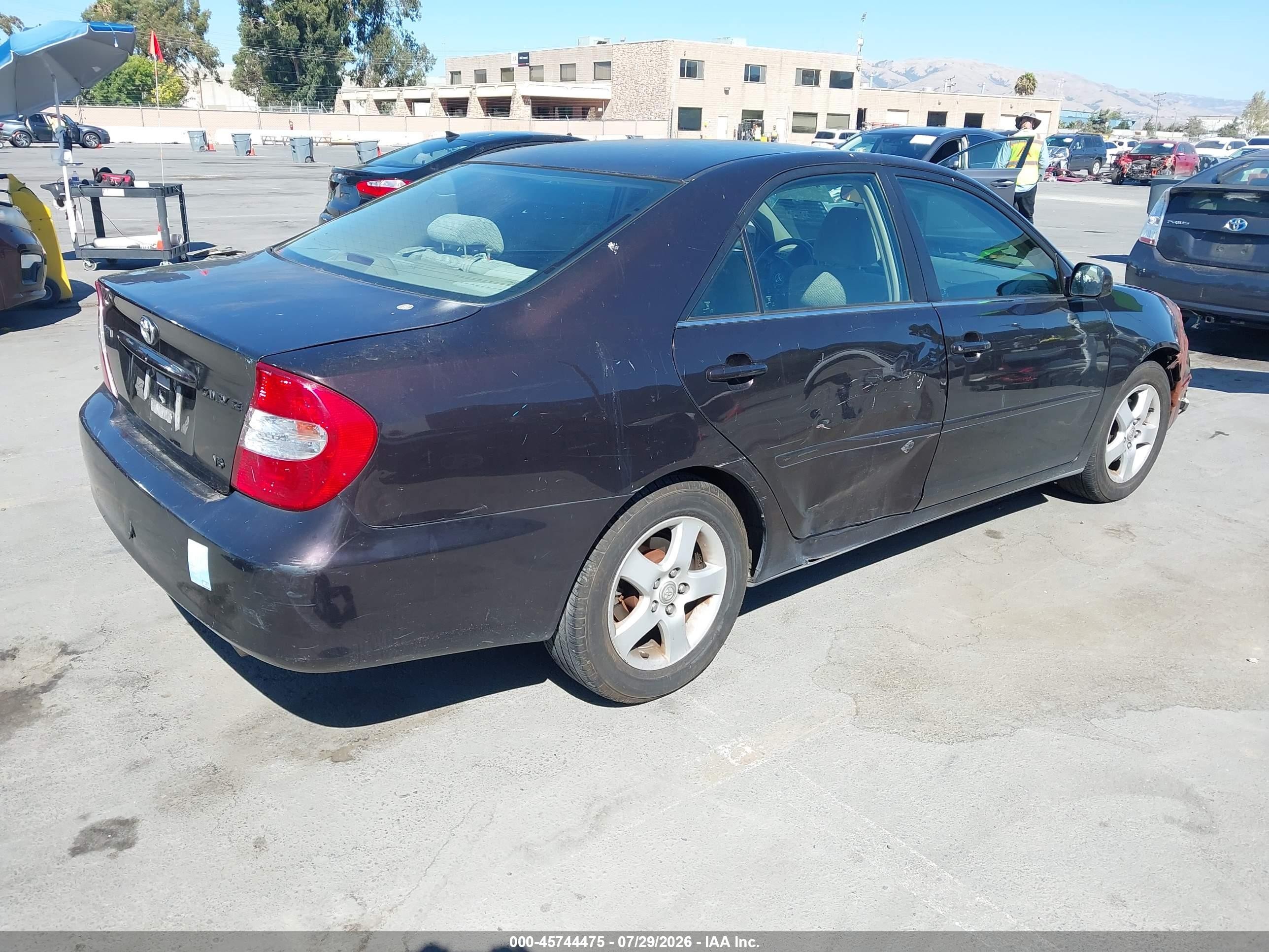 2003 Toyota Camry Se V6 Dark Brown vin: 4T1BF32K83U549963