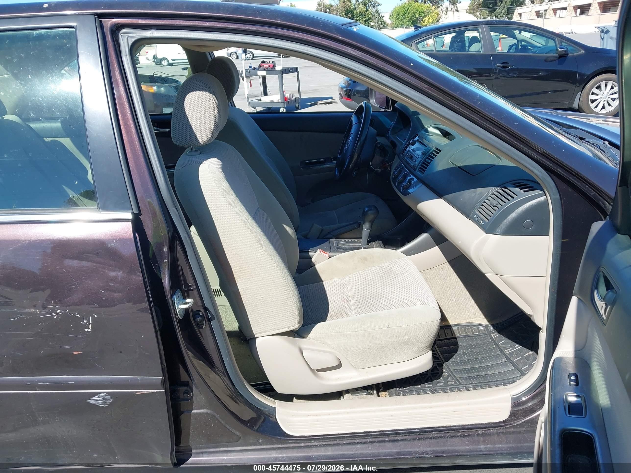 2003 Toyota Camry Se V6 Dark Brown vin: 4T1BF32K83U549963