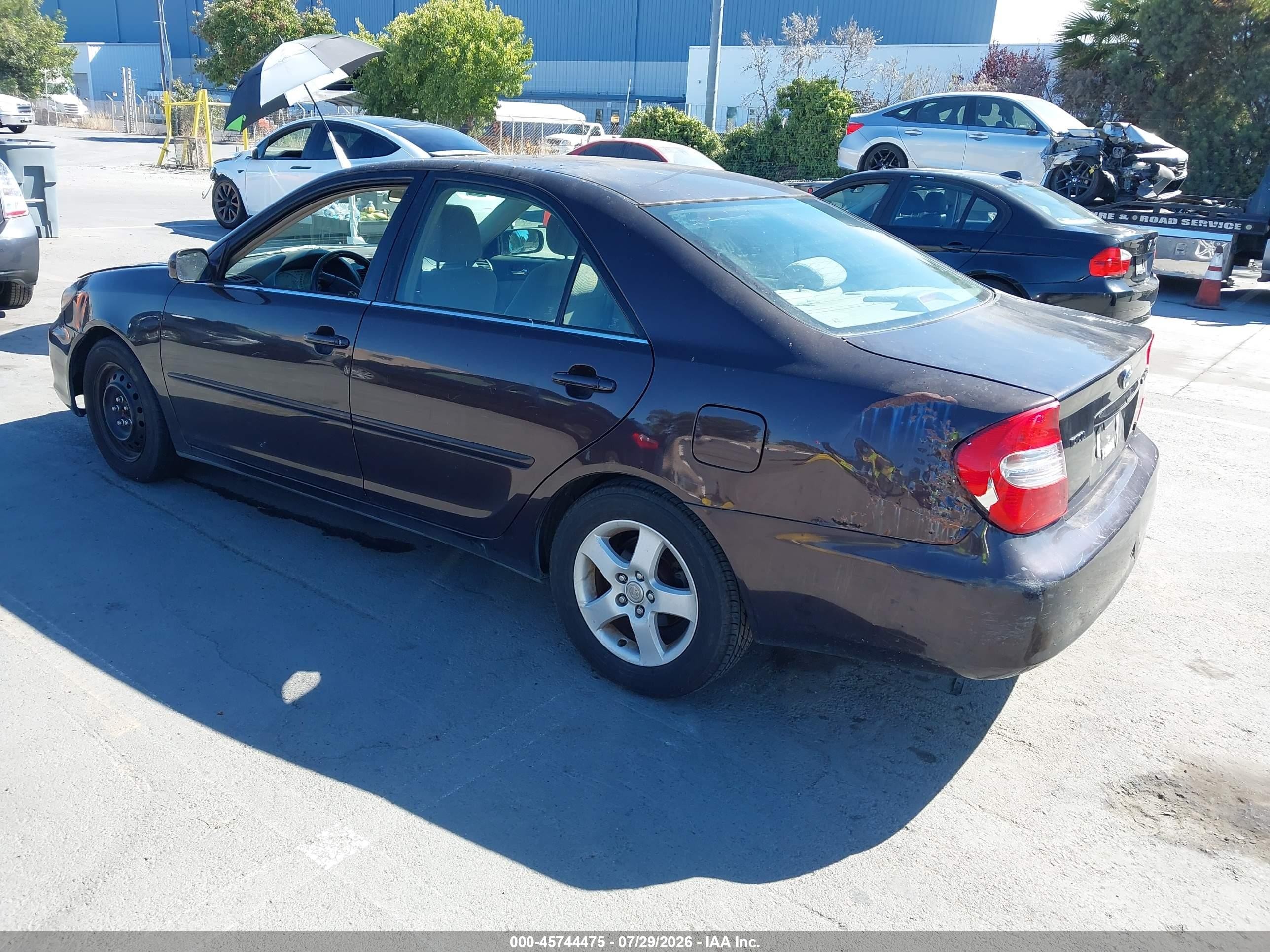 2003 Toyota Camry Se V6 Dark Brown vin: 4T1BF32K83U549963