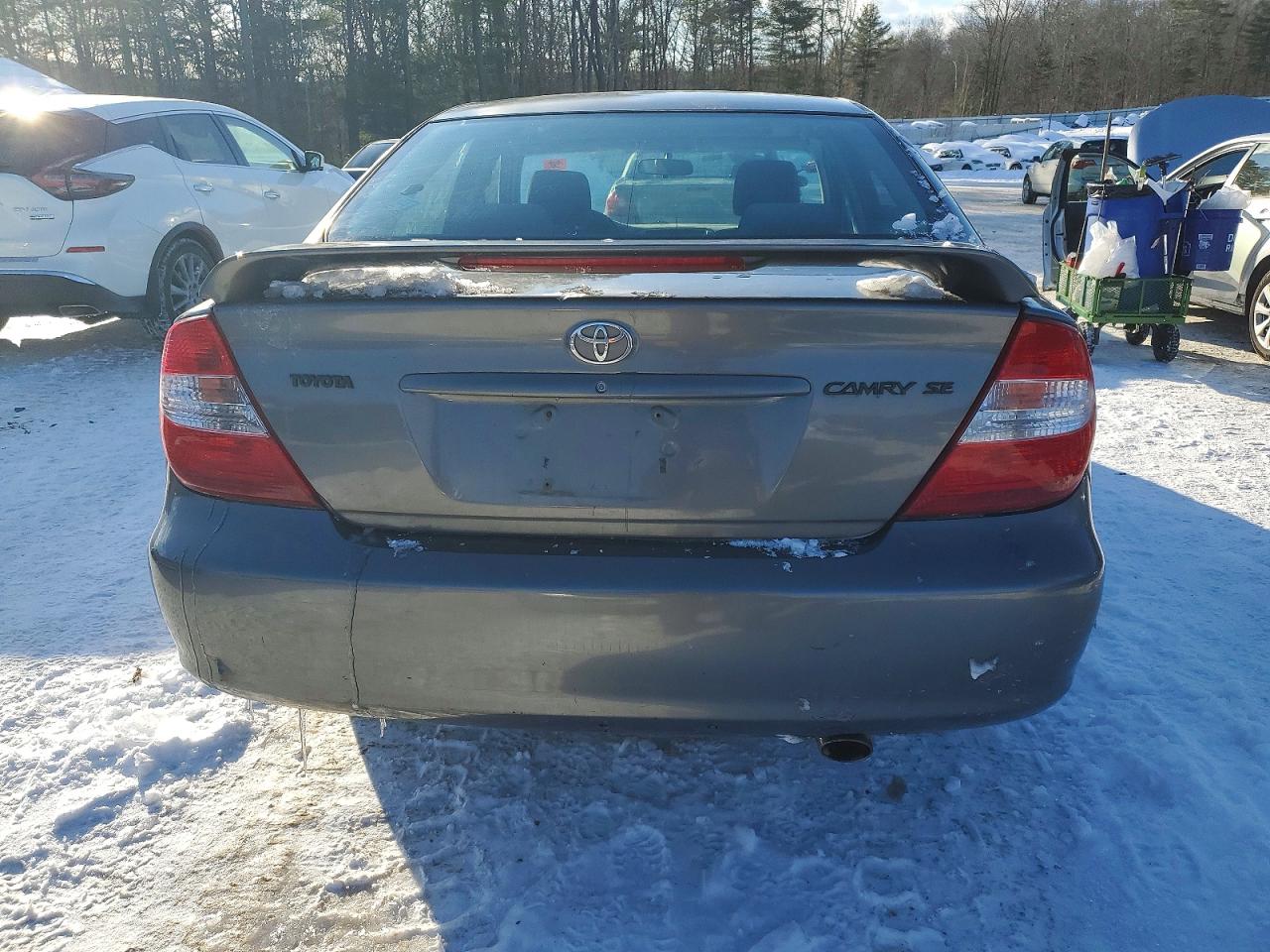 2003 Toyota Camry Серый vin: 4T1BF32K83U566990