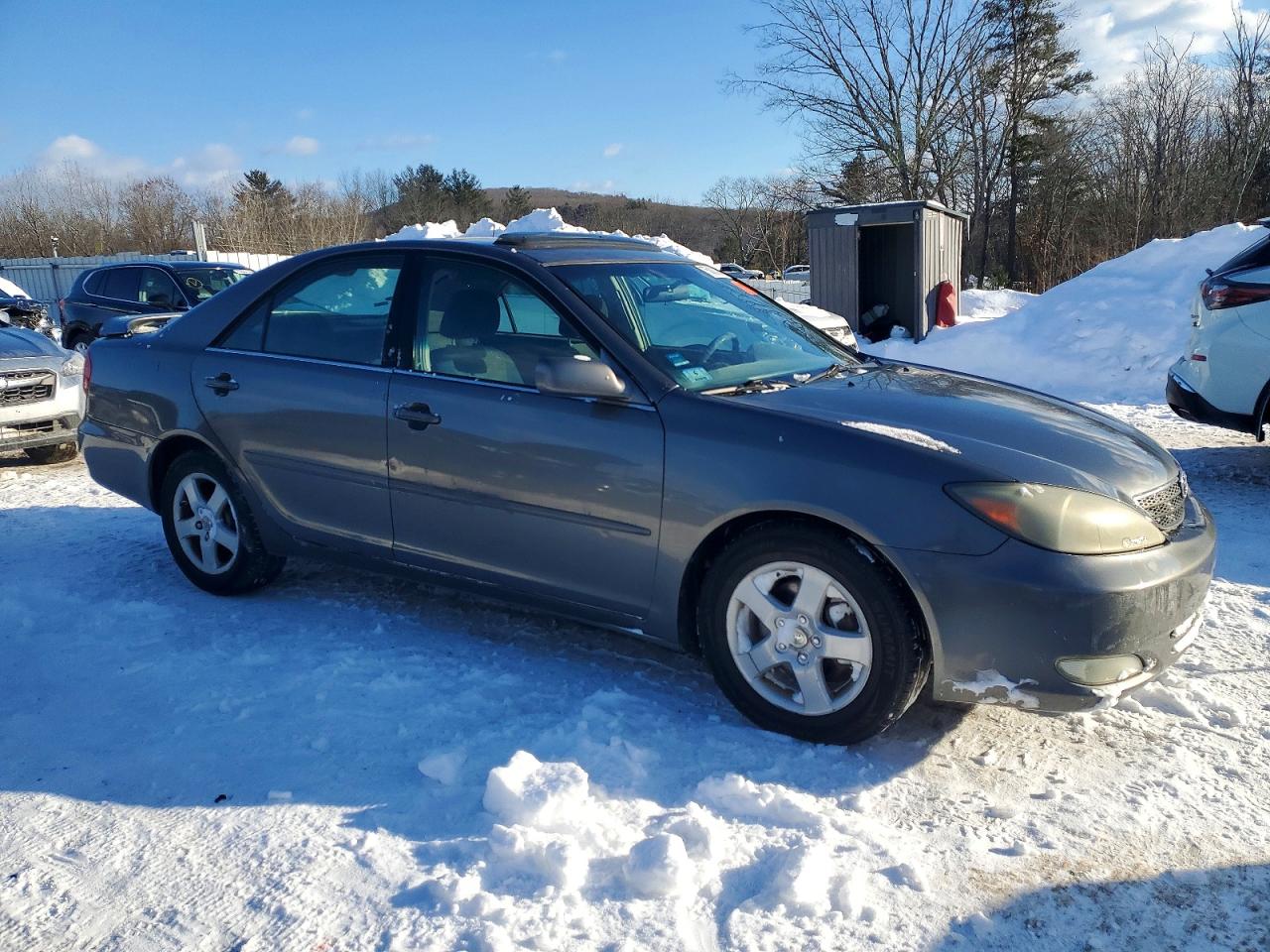 2003 Toyota Camry Серый vin: 4T1BF32K83U566990
