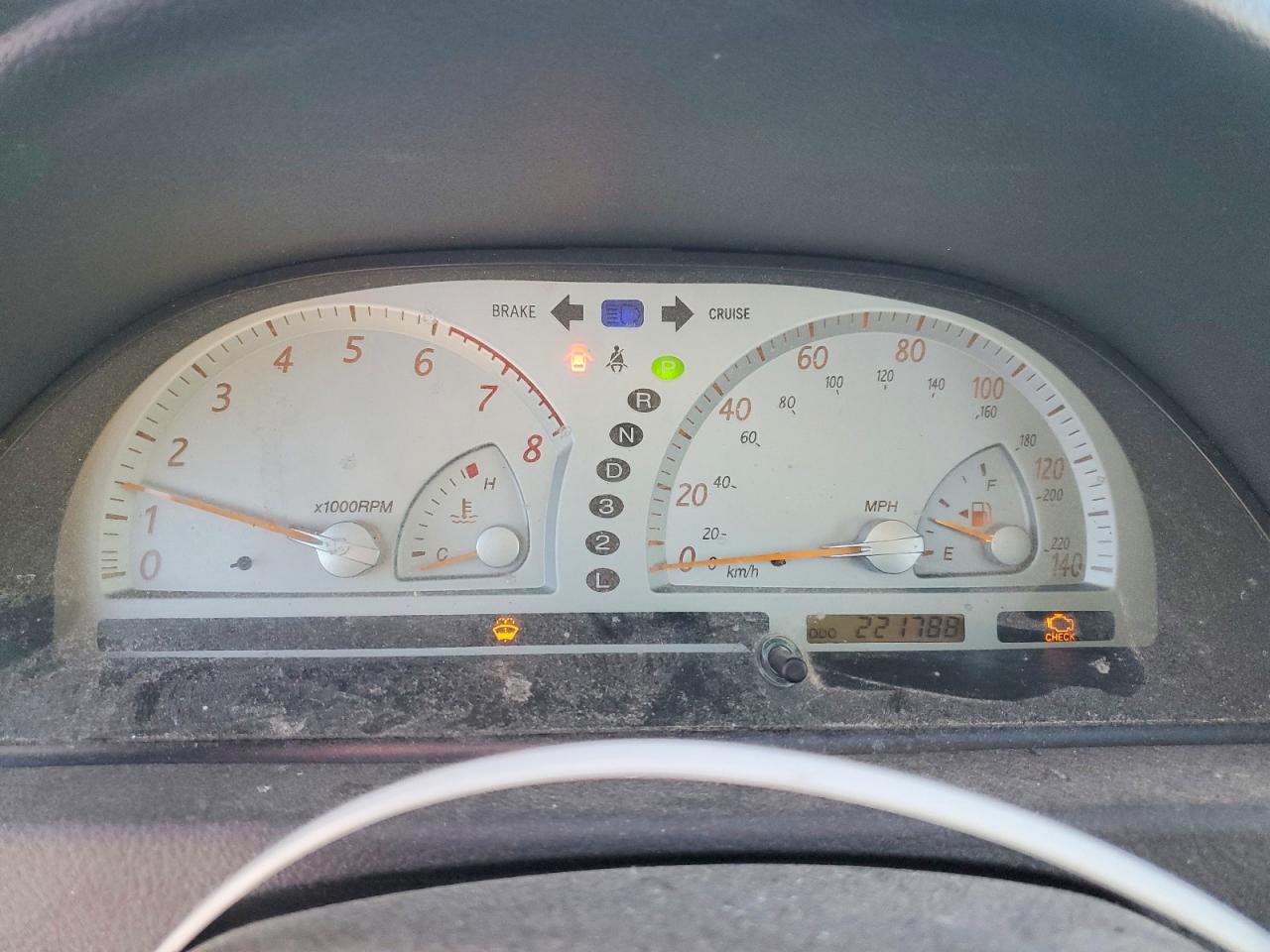 2003 Toyota Camry Серый vin: 4T1BF32K83U566990