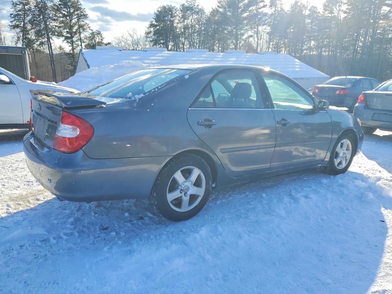 2003 Toyota Camry Серый vin: 4T1BF32K83U566990