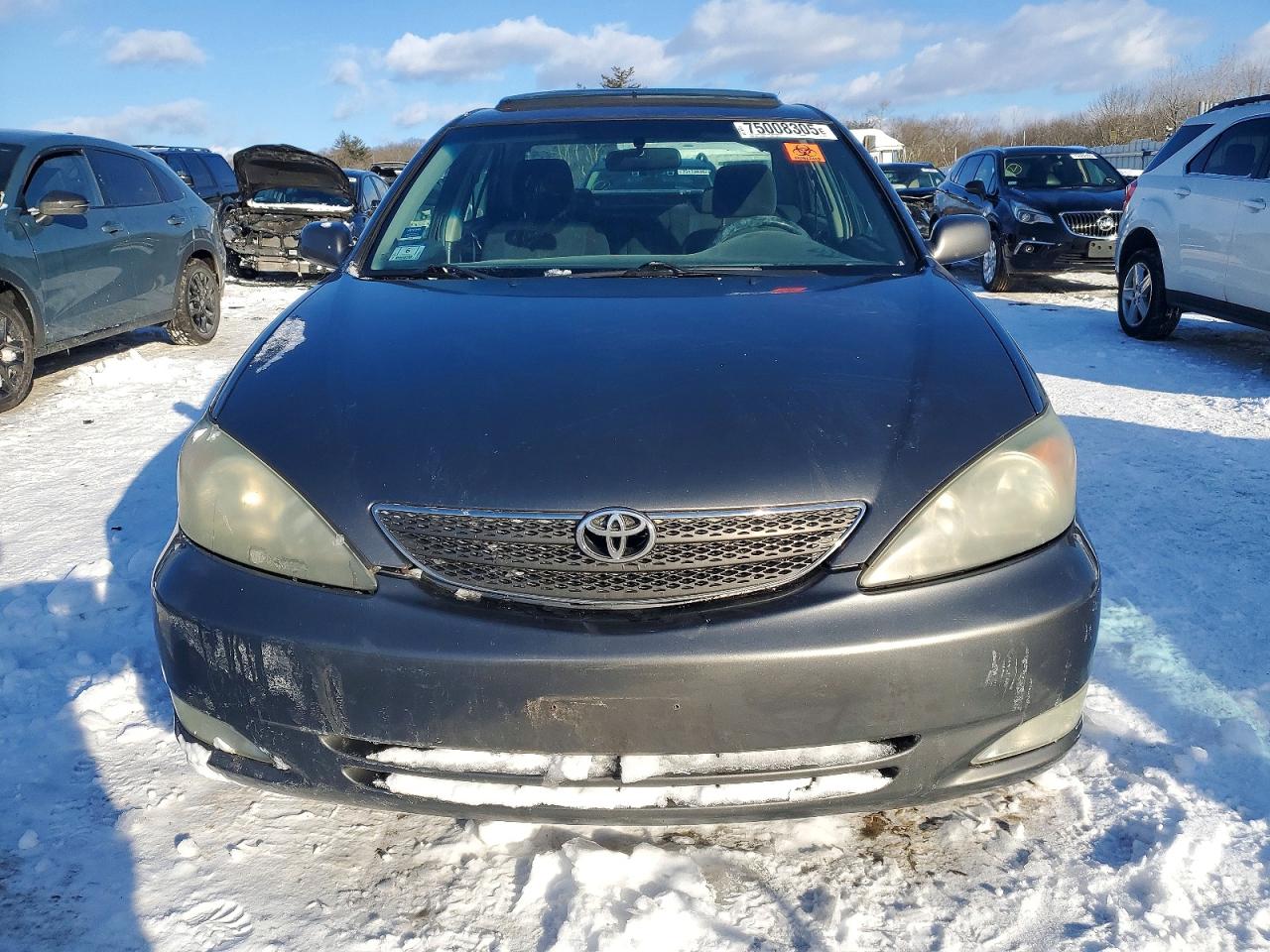 2003 Toyota Camry Серый vin: 4T1BF32K83U566990