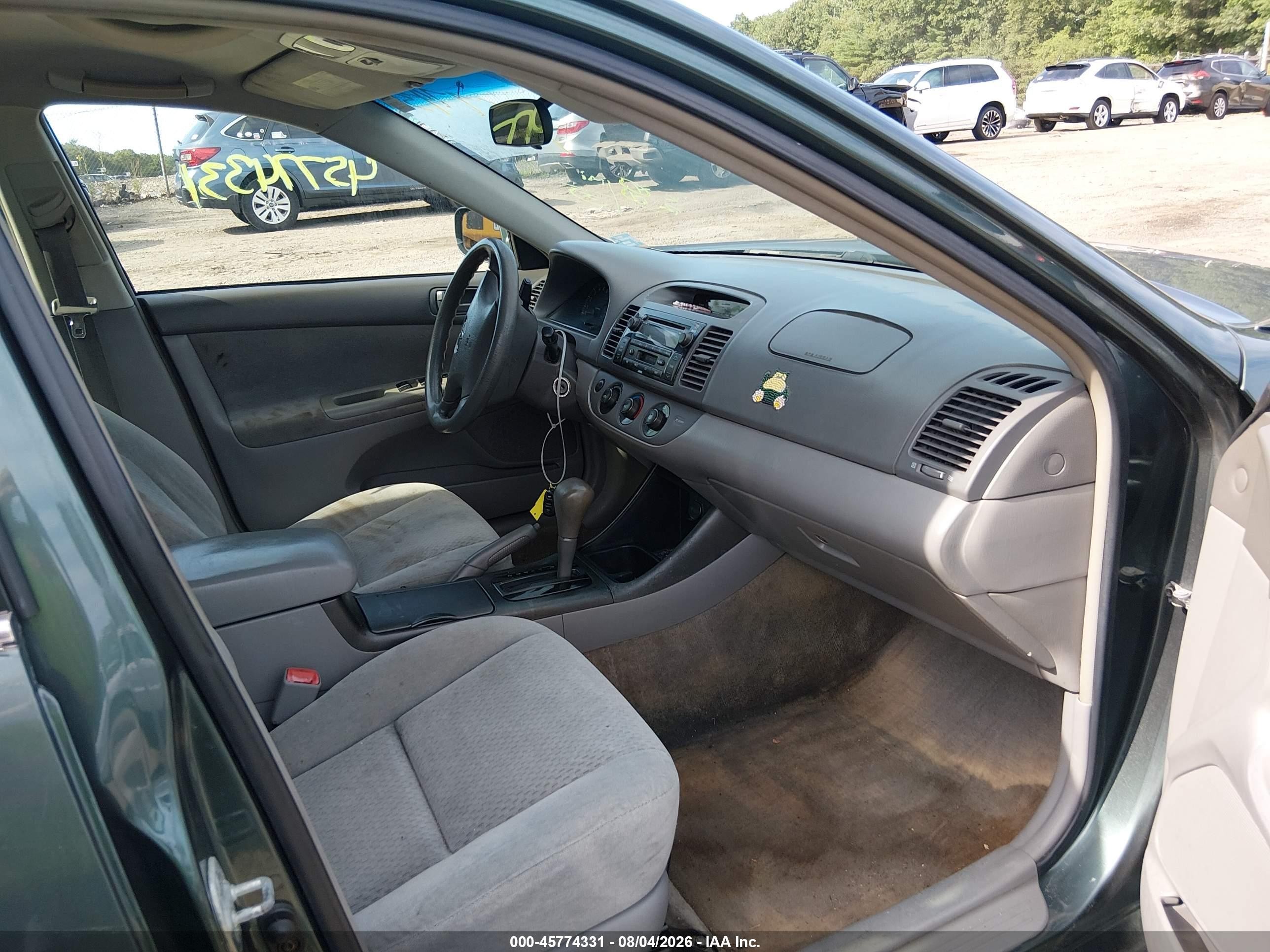2004 Toyota Camry Le V6 Green vin: 4T1BF32K84U069794