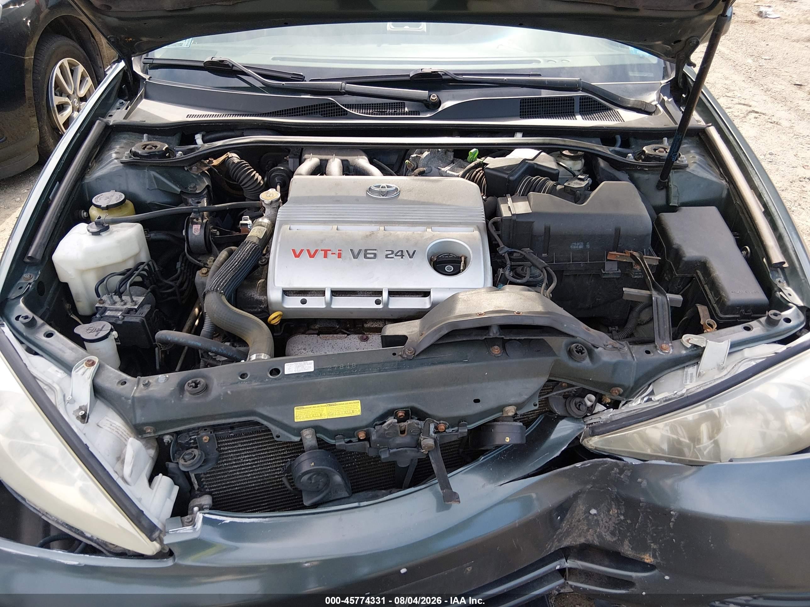 2004 Toyota Camry Le V6 Green vin: 4T1BF32K84U069794