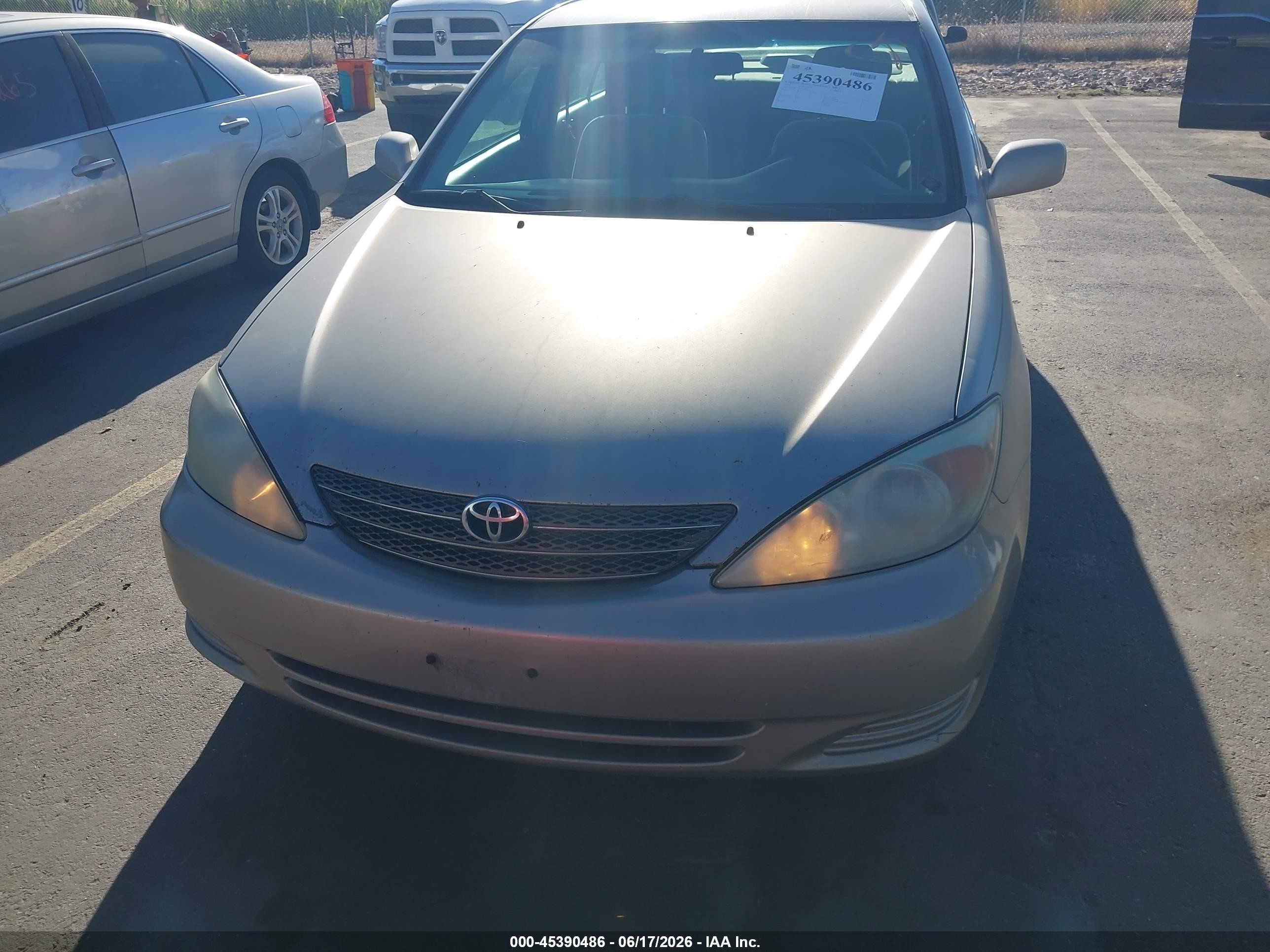 2004 Toyota Camry Le V6 Gray vin: 4T1BF32K84U076423