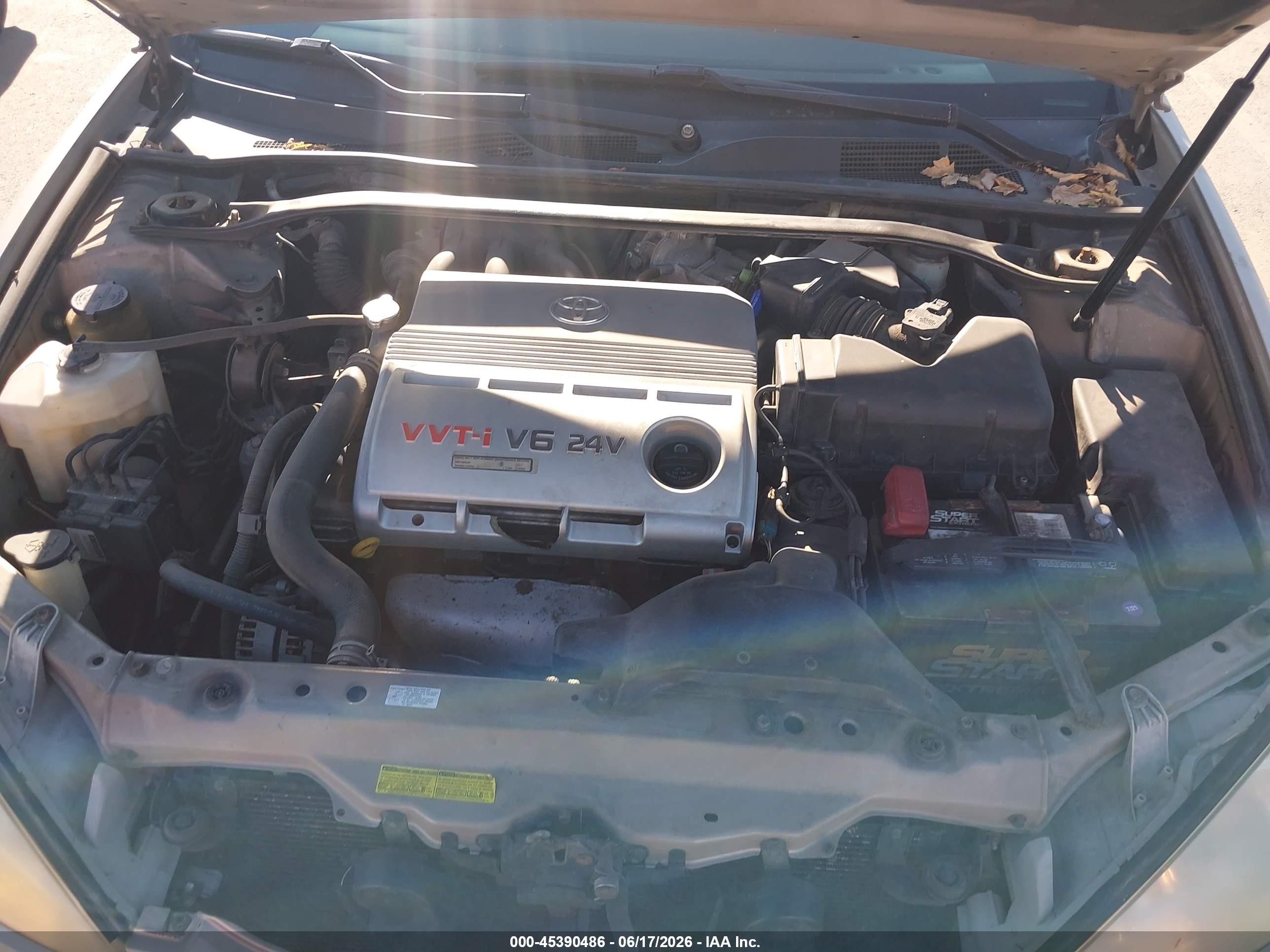 2004 Toyota Camry Le V6 Gray vin: 4T1BF32K84U076423
