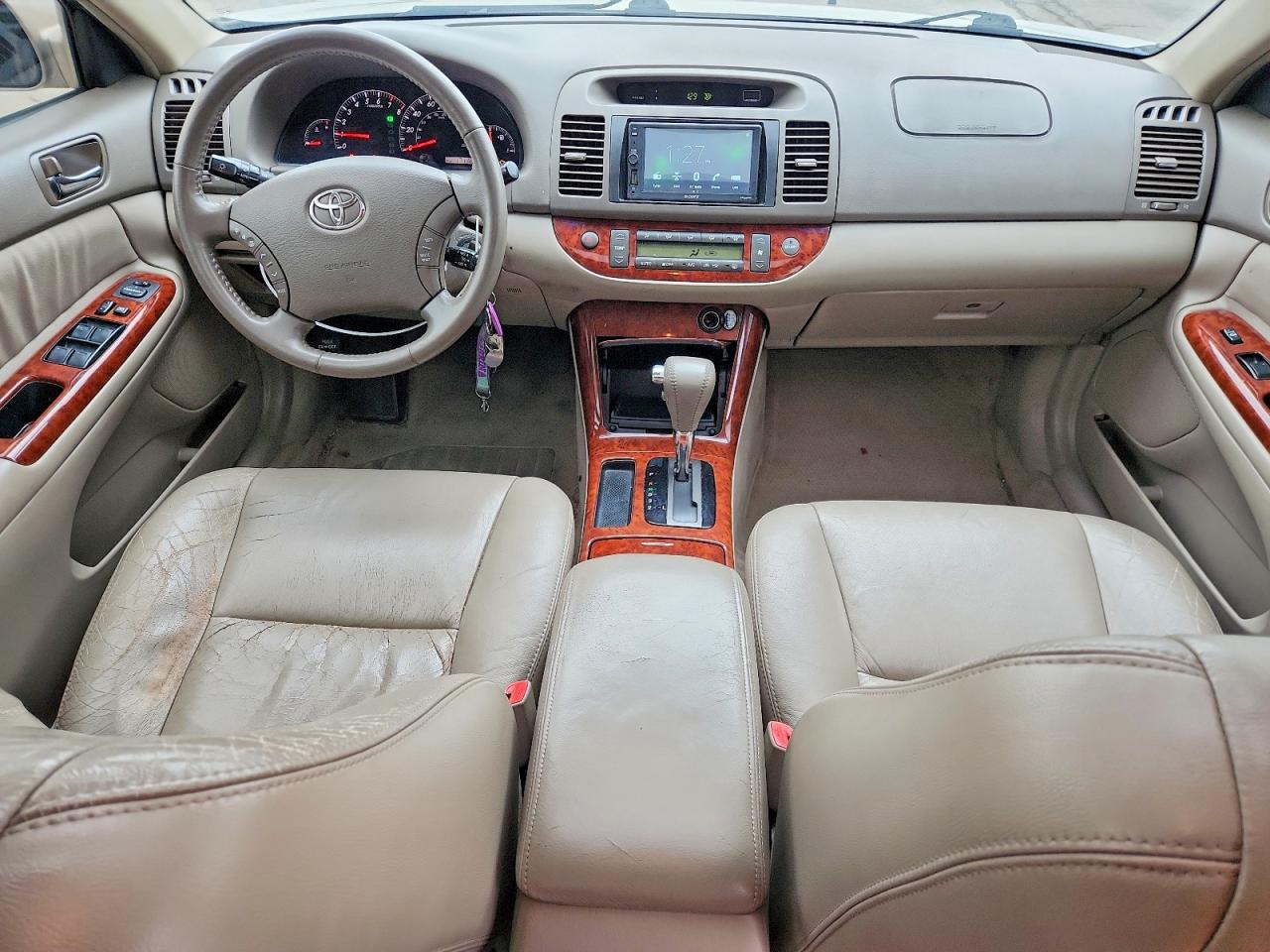 2005 Toyota Camry Xle V6 Gold vin: 4T1BF32K85U096513