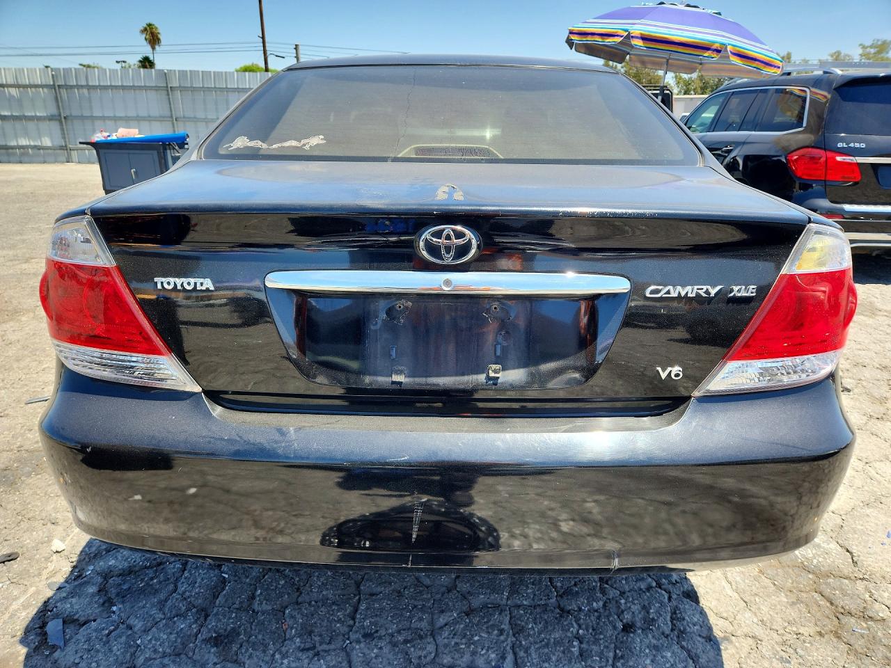 2005 Toyota Camry Xle V6 Black vin: 4T1BF32K85U102116
