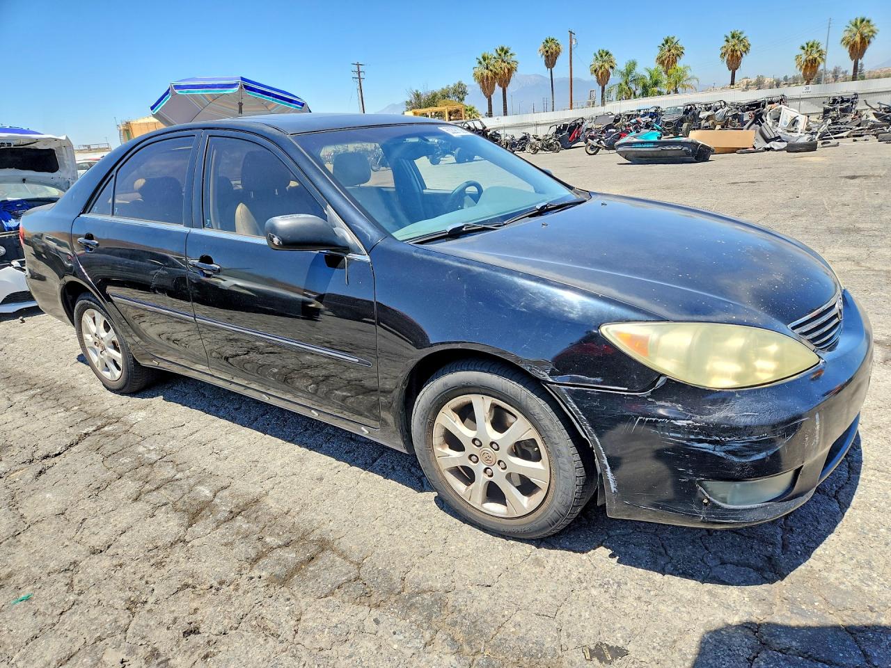 2005 Toyota Camry Xle V6 Black vin: 4T1BF32K85U102116