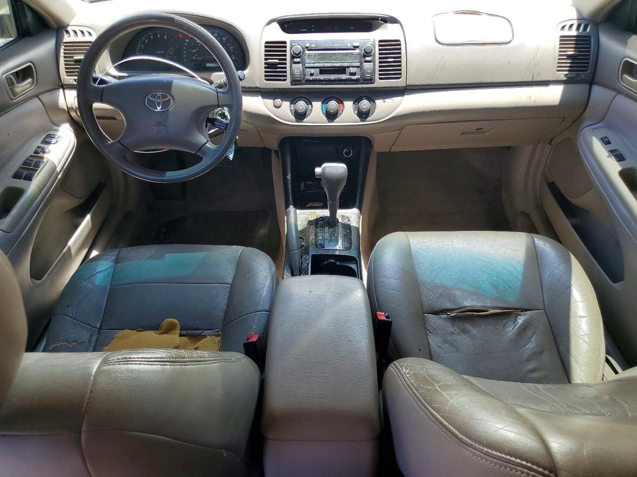 2003 Toyota Camry Le V6 Gold vin: 4T1BF32K93U042845