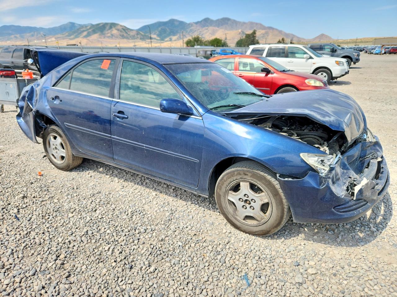 2003 Toyota Camry Le V6 Синий vin: 4T1BF32K93U043767