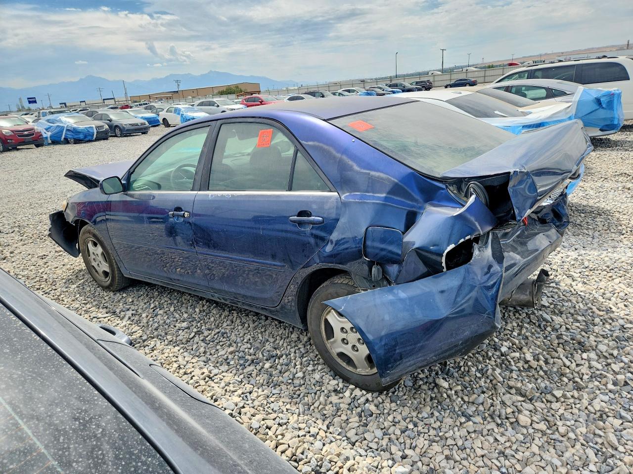 2003 Toyota Camry Le V6 Синий vin: 4T1BF32K93U043767