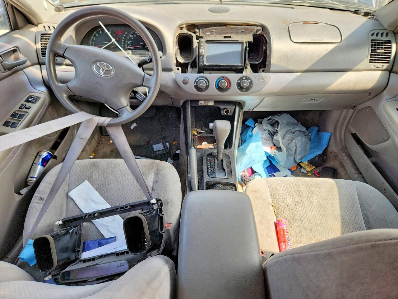 2003 Toyota Camry Le V6 Синий vin: 4T1BF32K93U043767