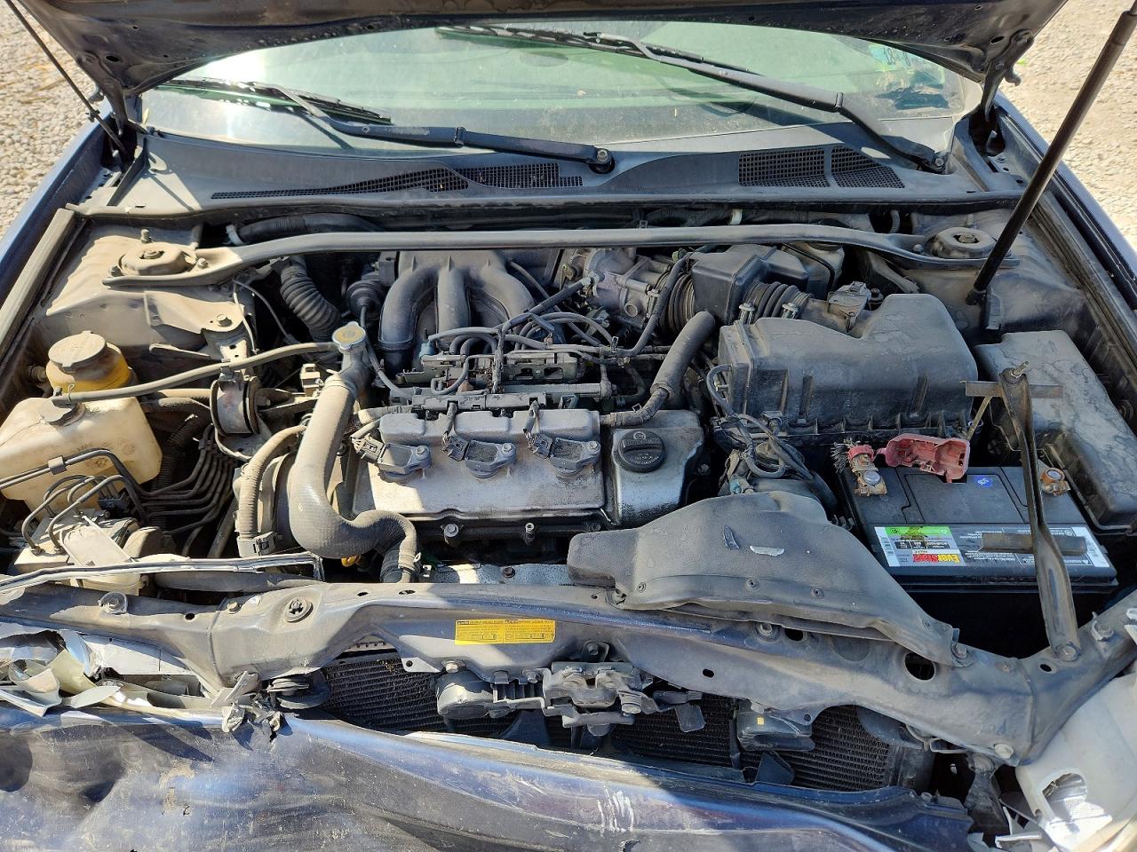2003 Toyota Camry Le V6 Синий vin: 4T1BF32K93U043767