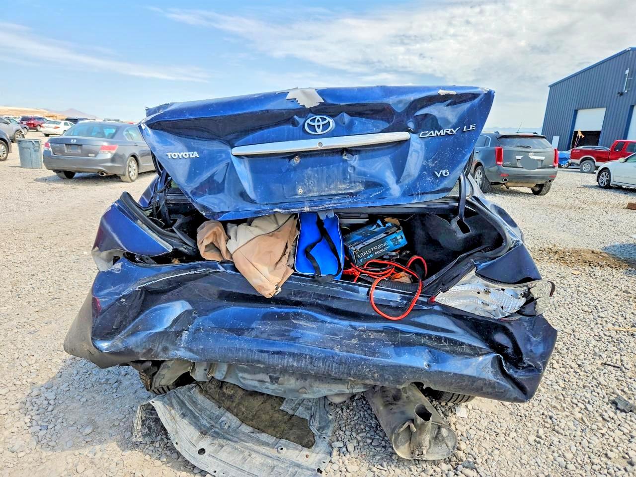 2003 Toyota Camry Le V6 Синий vin: 4T1BF32K93U043767